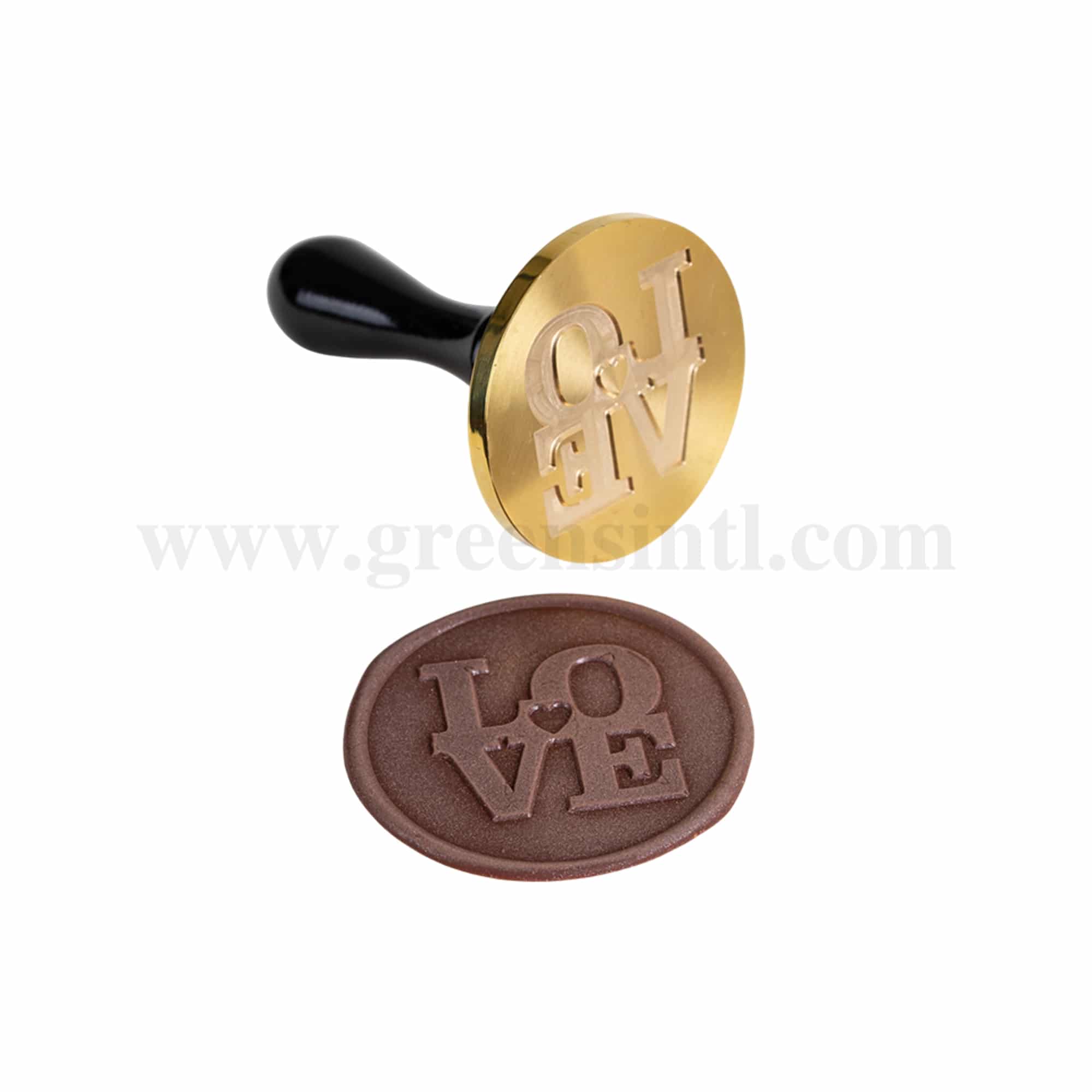 MARTELLATO Chocolate Decorations Stamp Love - Large D60xh90 mm