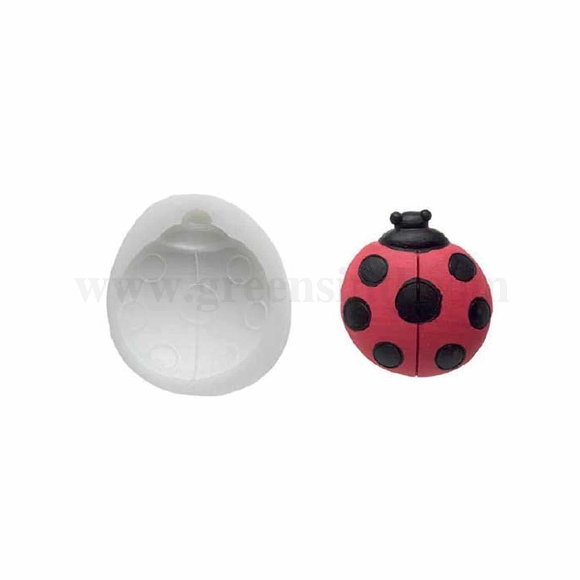 GREENS CHOICE Silicone Mould Lady Bug  70 x 63 mm
