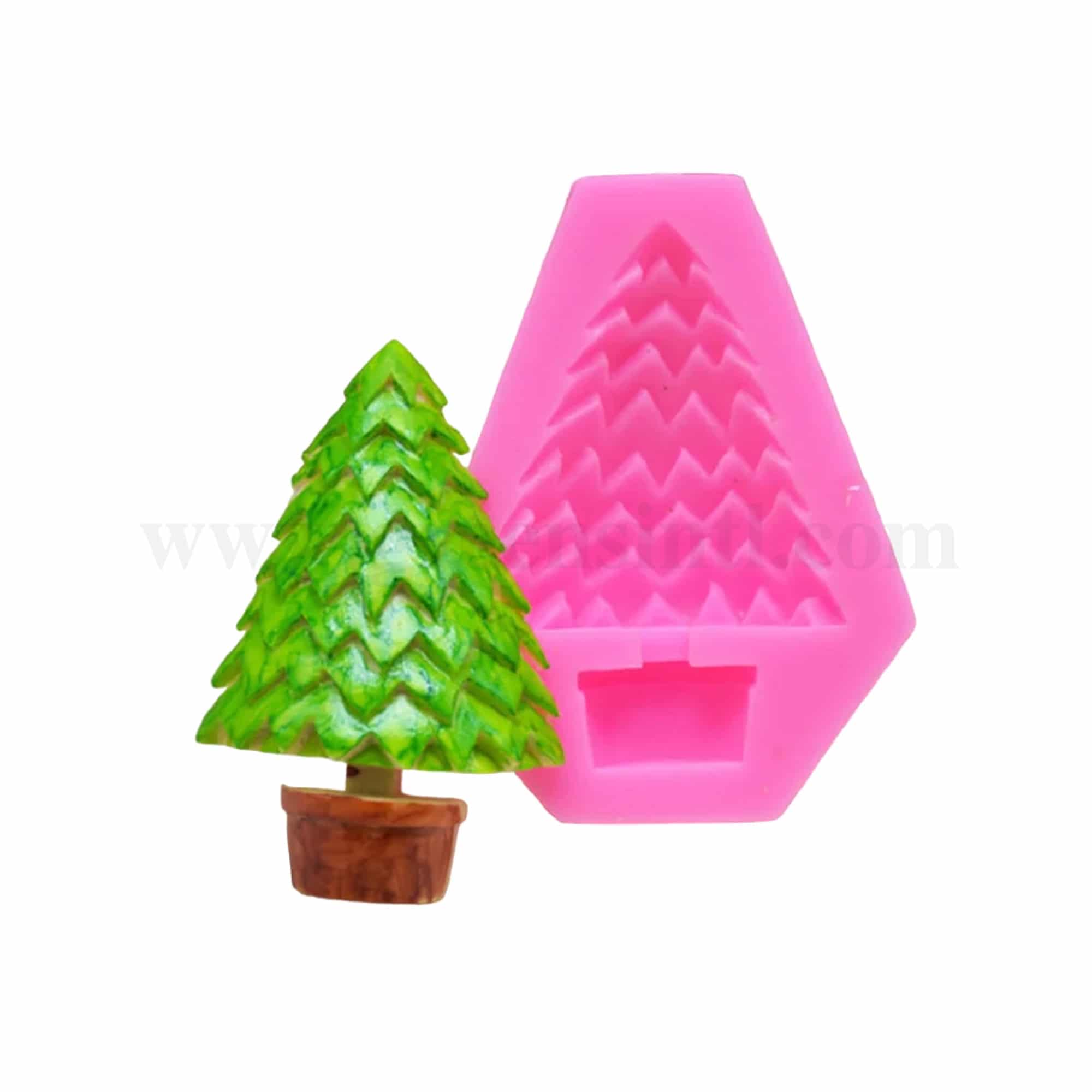 GREENS CHOICE Silicone Mould Christmas Tree 74 x 55 mm