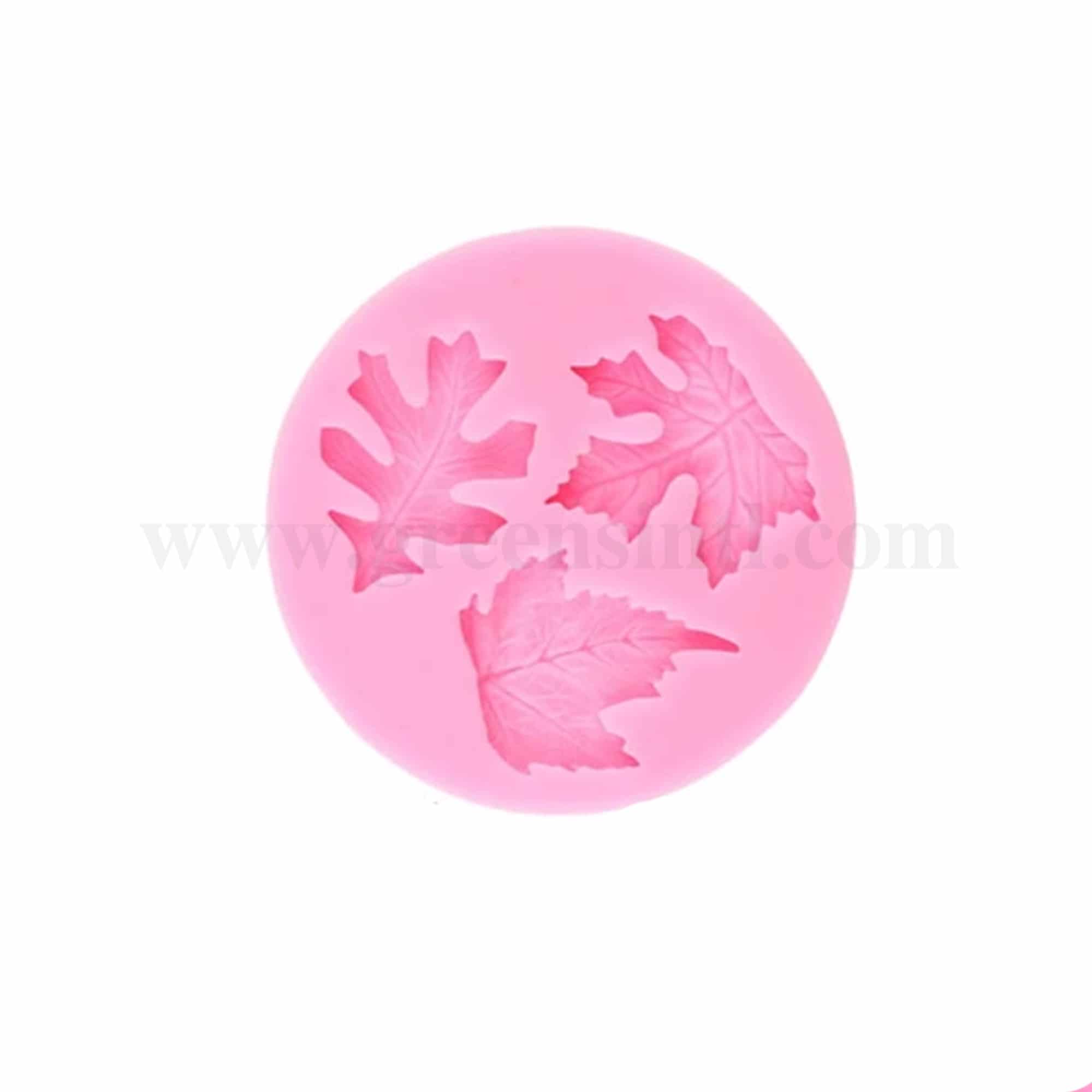 GREENS CHOICE Silicone Mould Leaves 95 x 95 mm