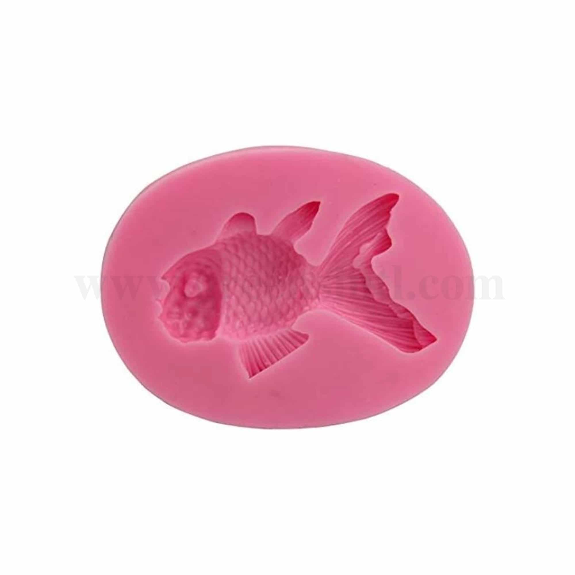GREENS CHOICE Silicone Mould Fish 85 x 61 x 13 mm