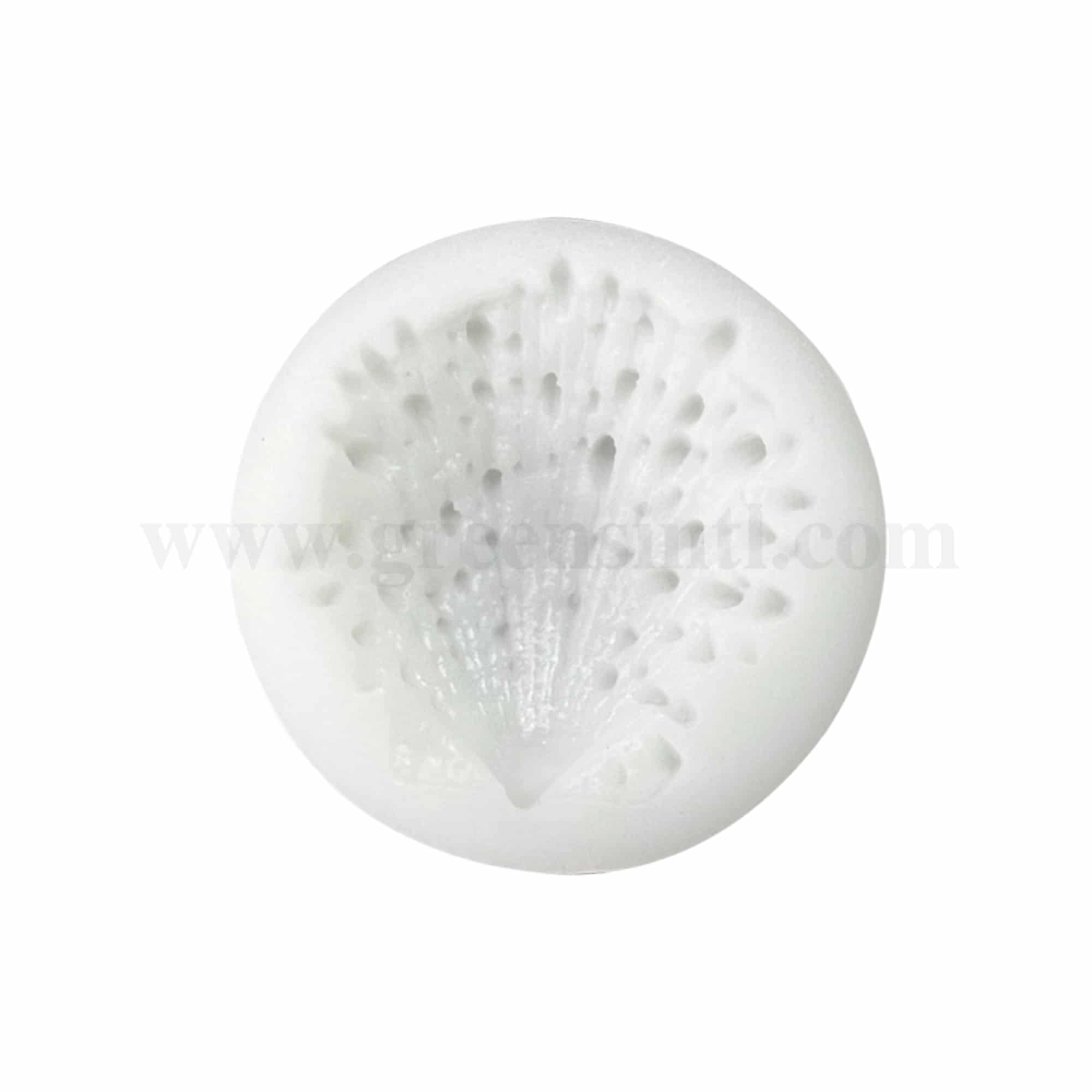GREENS CHOICE Silicone Mould Shellfish Scallop 63 x 19 mm