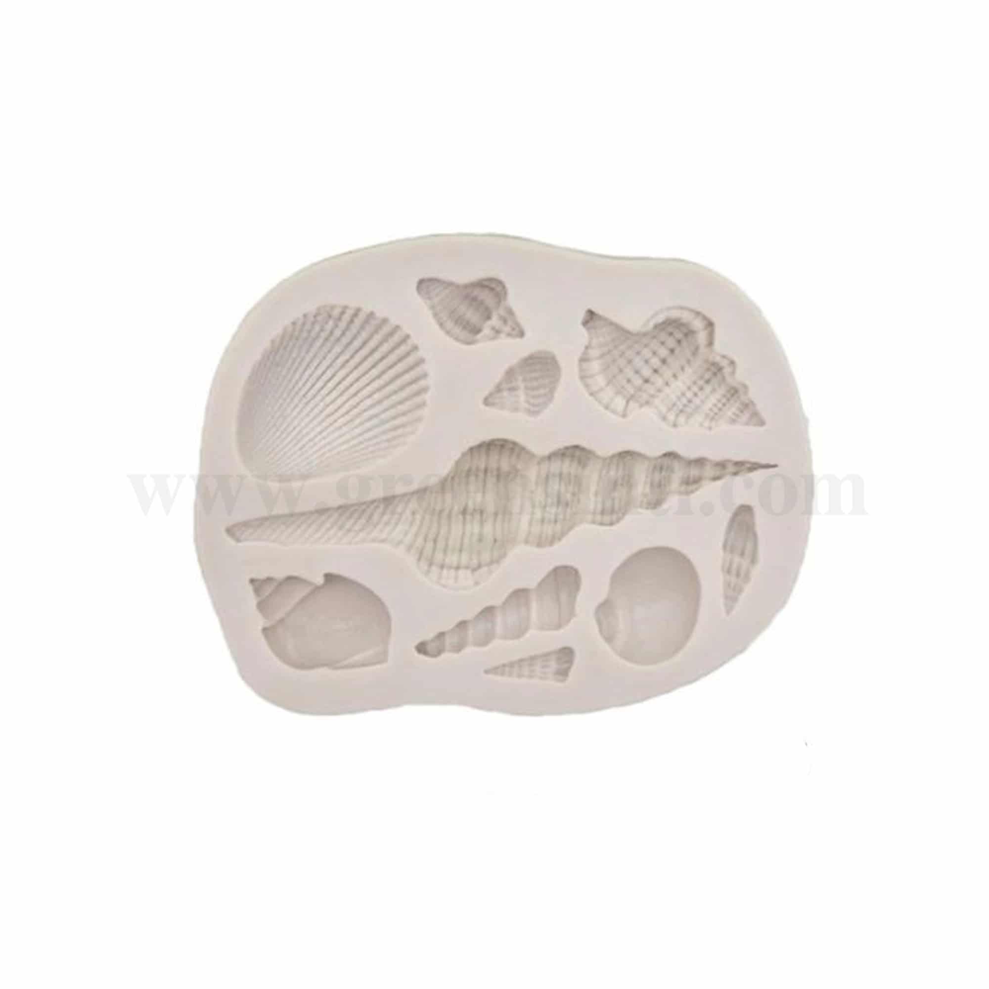 GREENS CHOICE Silicone Mould Shell Fish 99 x 75 x 16 mm