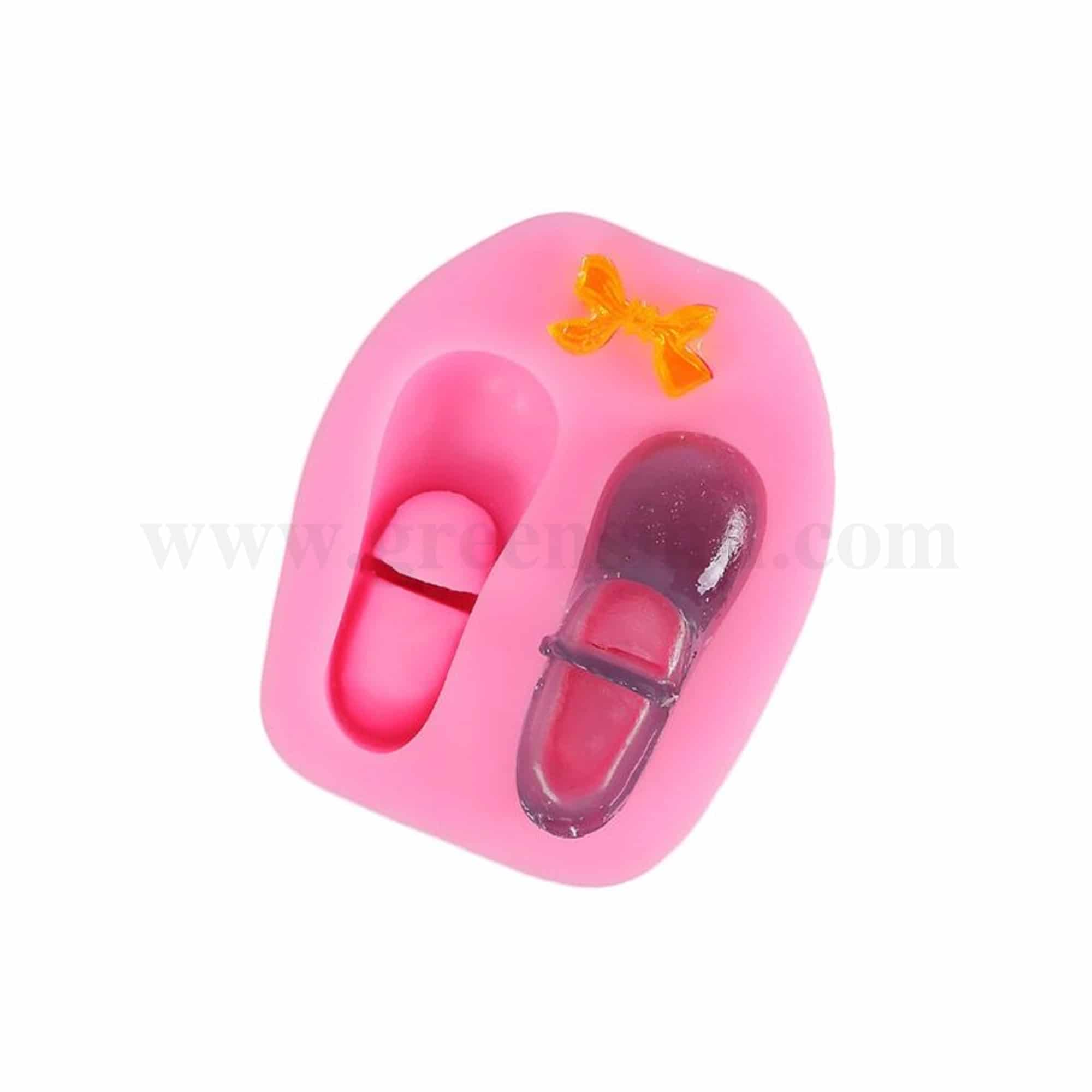 GREENS CHOICE Silicone Mould Girl Shoe 80 x 65 x 23 mm