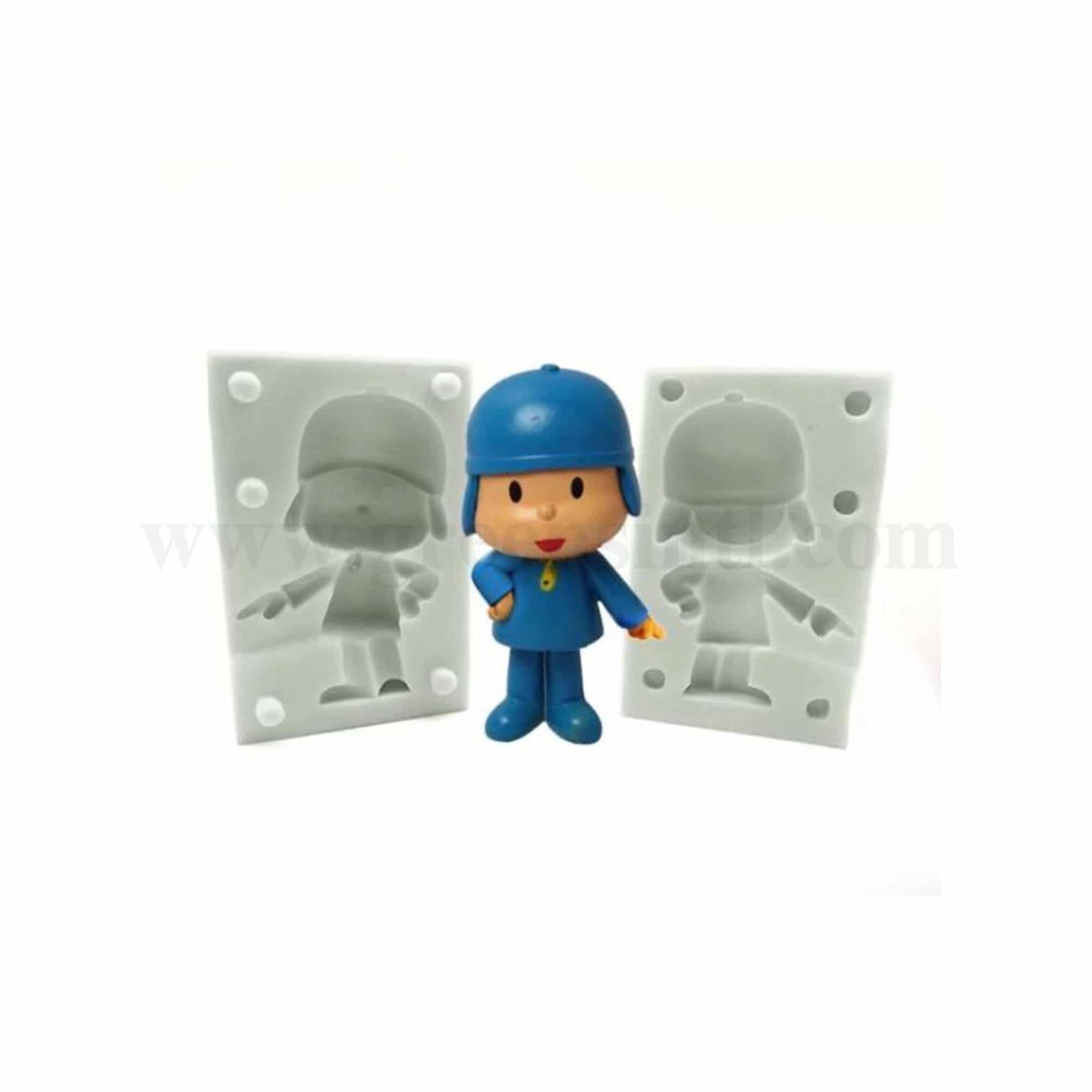 GREENS CHOICE Silicone Mould Pocoyo 78 x 49 x 40 mm