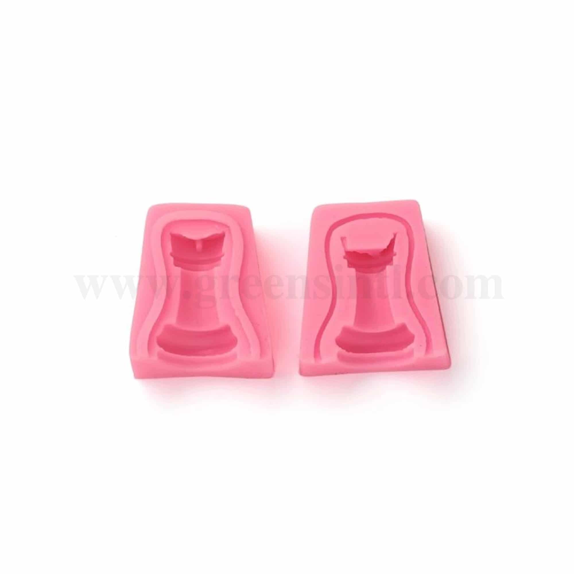 GREENS CHOICE Silicone Mould Chess Rook 48 x 43 x 36 mm