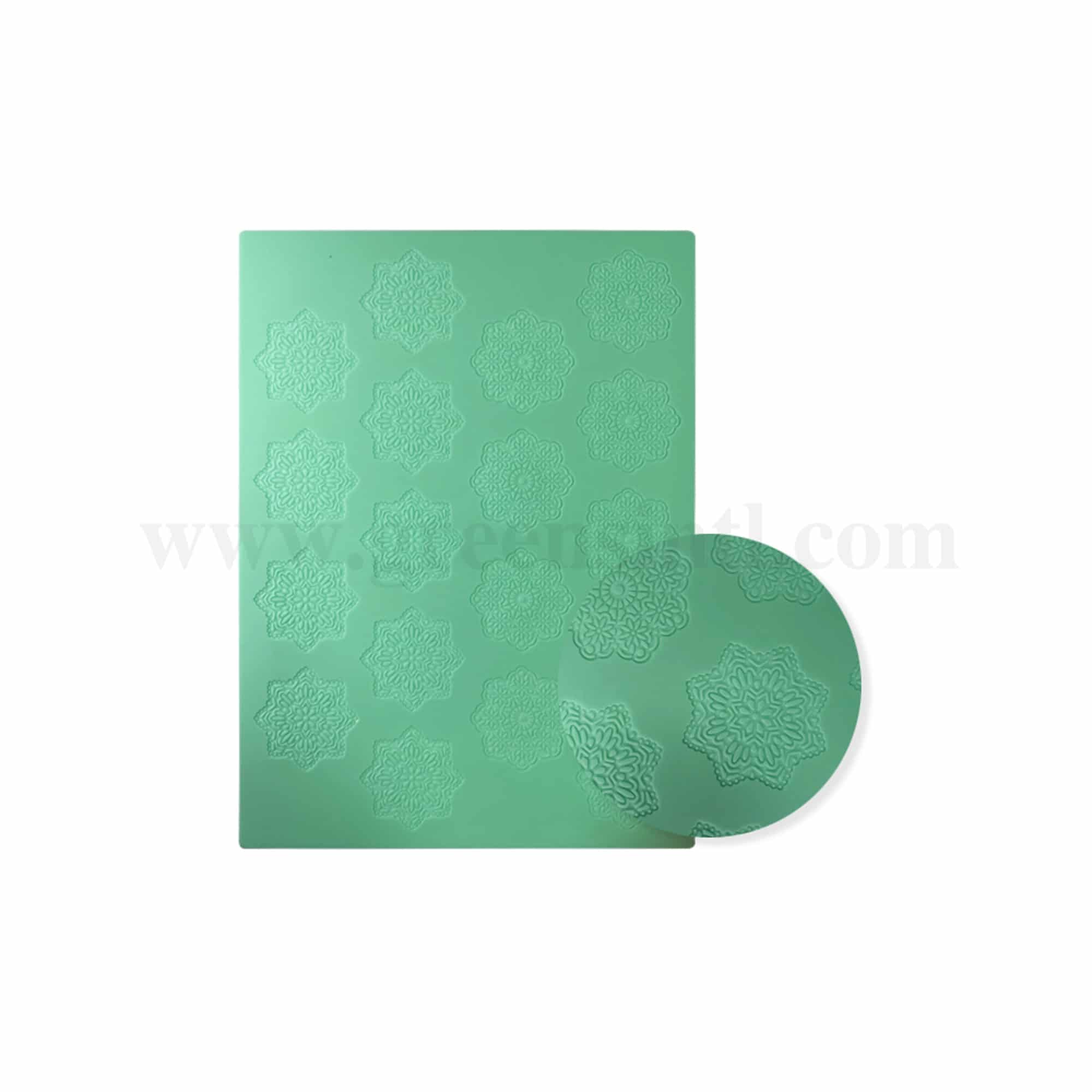 GREENS CHOICE Silicone Mould Flower Lace 380 x 280 mm
