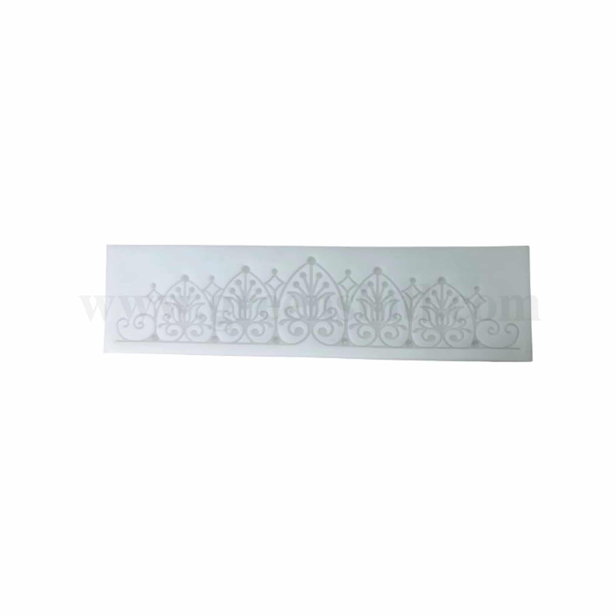 GREENS CHOICE Silicone Mould lace Mat 203 x 53 x6 mm