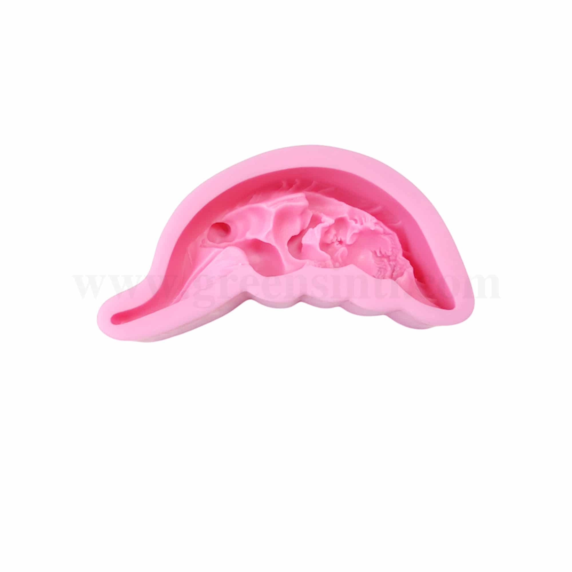 GREENS CHOICE Silicone Mould Sleeping Baby  130 x 72 x 39 mm