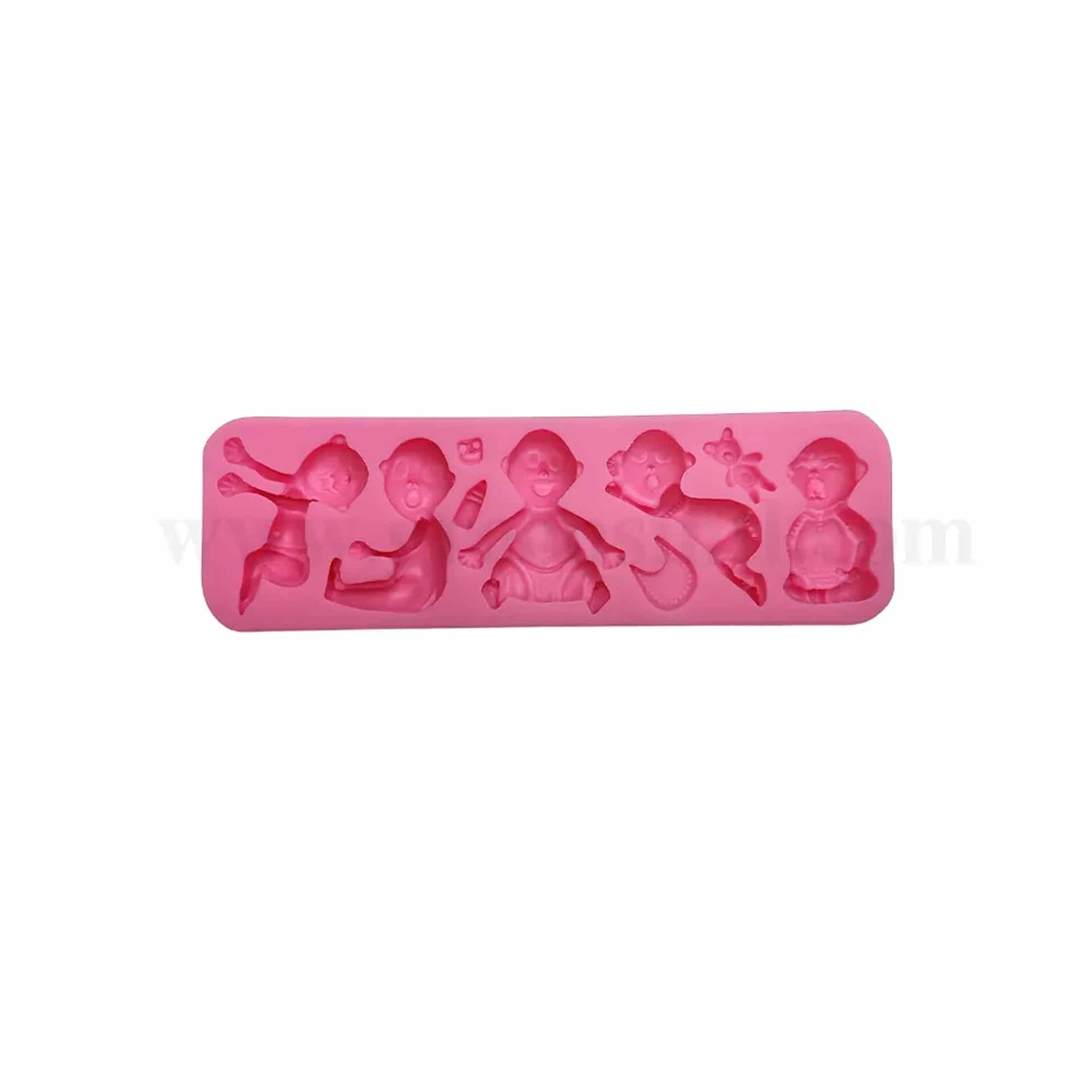 GREENS CHOICE Silicone Mould Babies 210 x 65 x 17 mm
