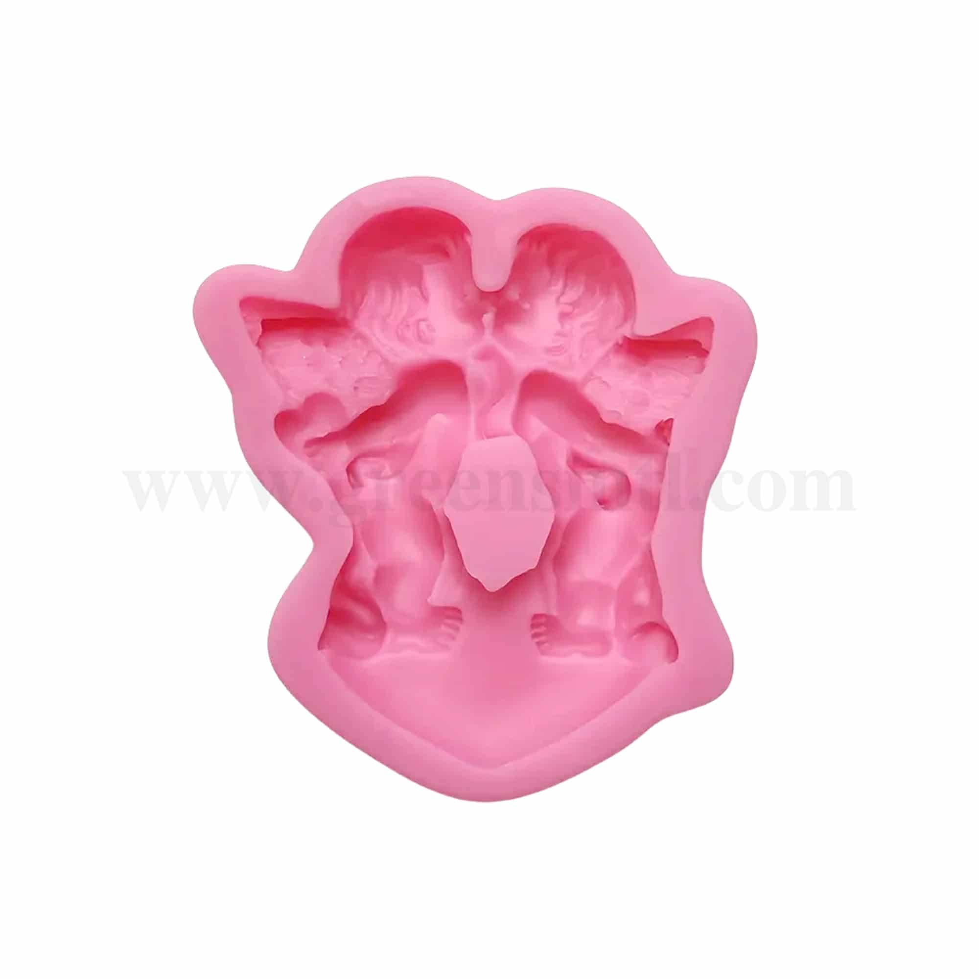GREENS CHOICE Silicone Mould Angel 89 x 80 x 16 mm