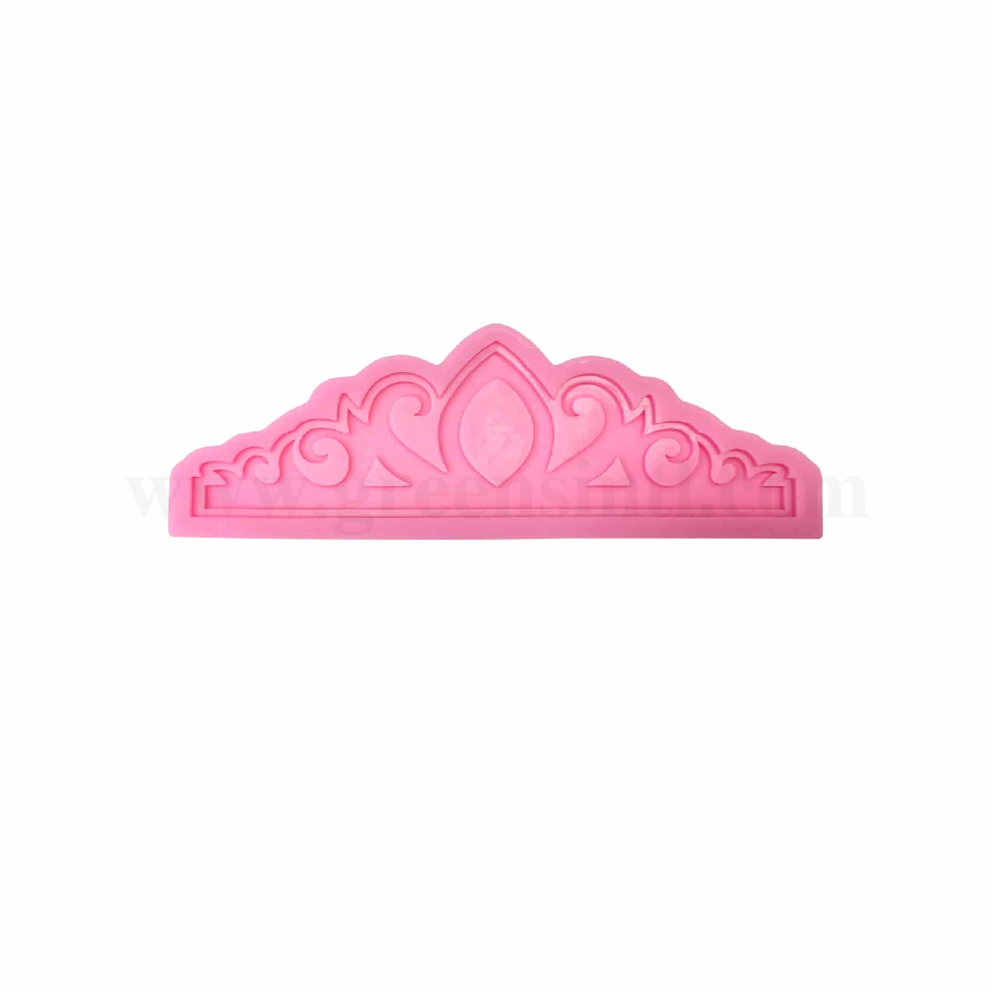 GREENS CHOICE Silicone Mould Crown Design 216 x 70 x 7 mm