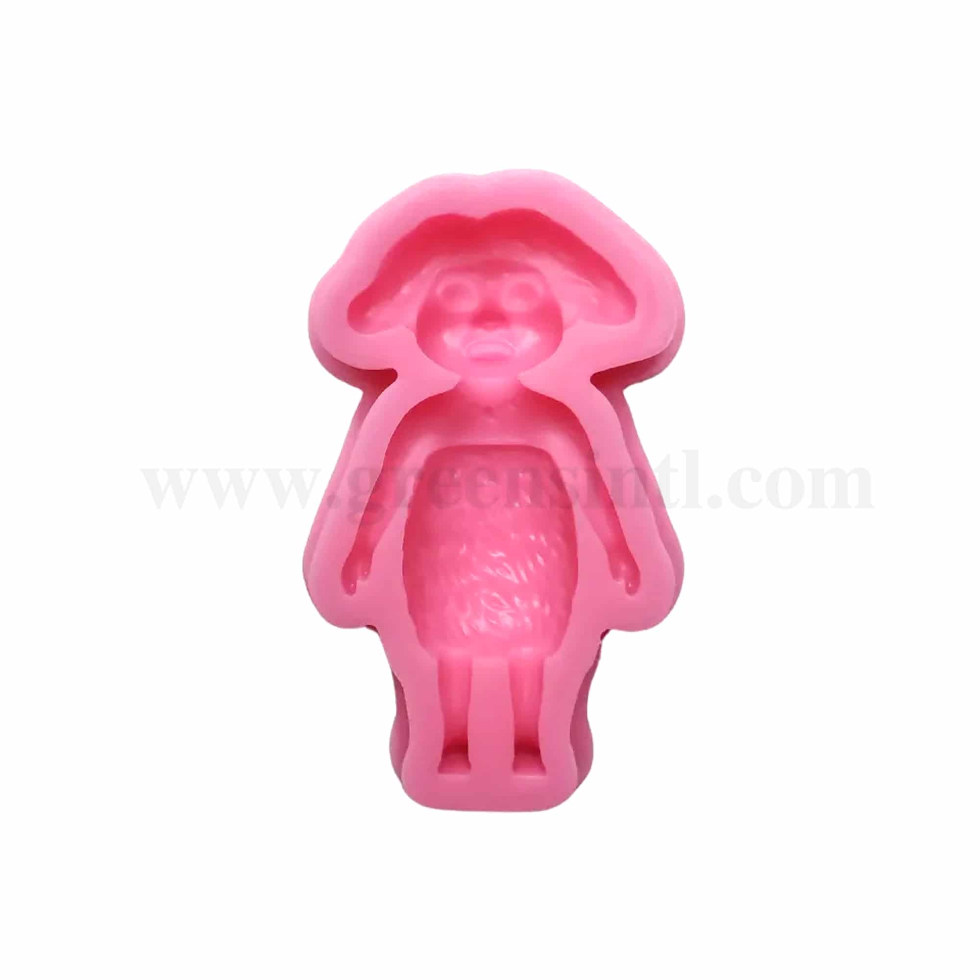 GREENS CHOICE Silicone Mould Girl 85 x 52 x 15 mm
