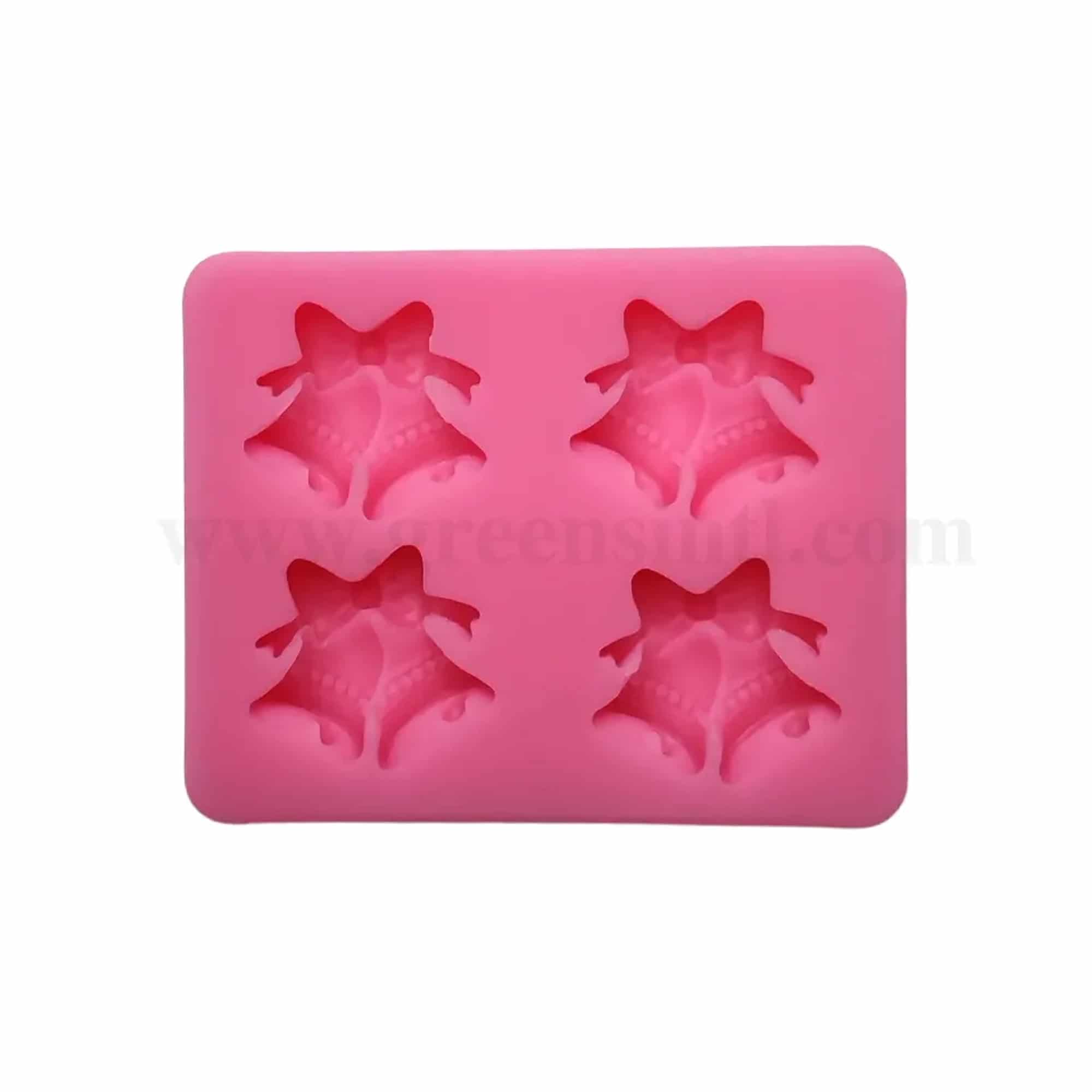 GREENS CHOICE Silicone Mould Bells 67 x 54 x 10 mm