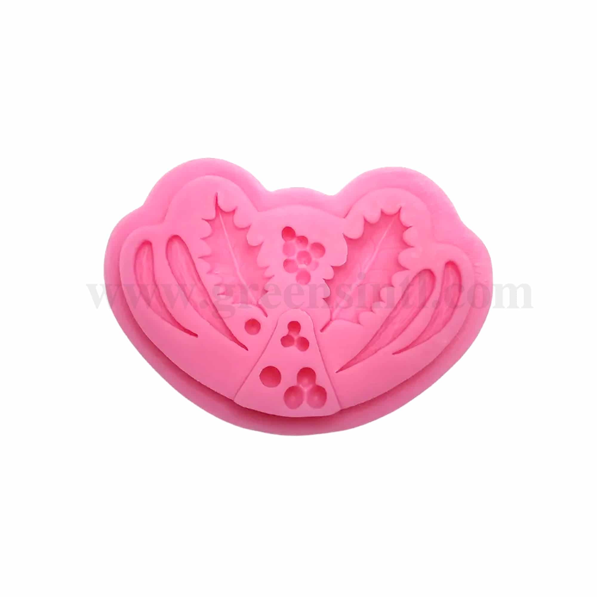 GREENS CHOICE Silicone Mould Holly Leaf  118 x 80 x 10 mm
