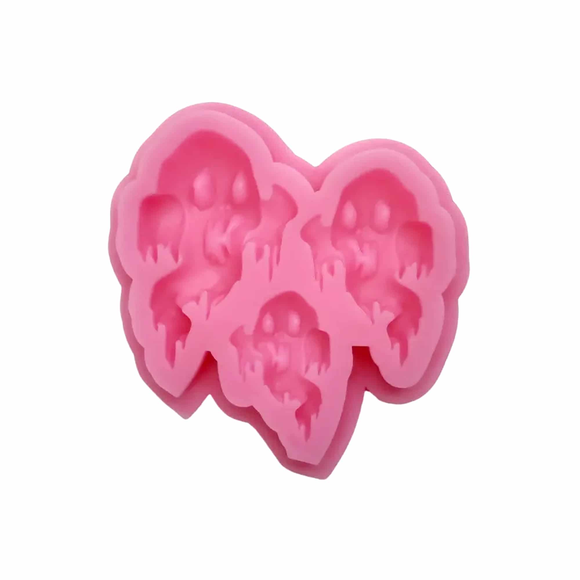 GREENS CHOICE Silicone Mould Ghosts 65 x 65 x 12 mm