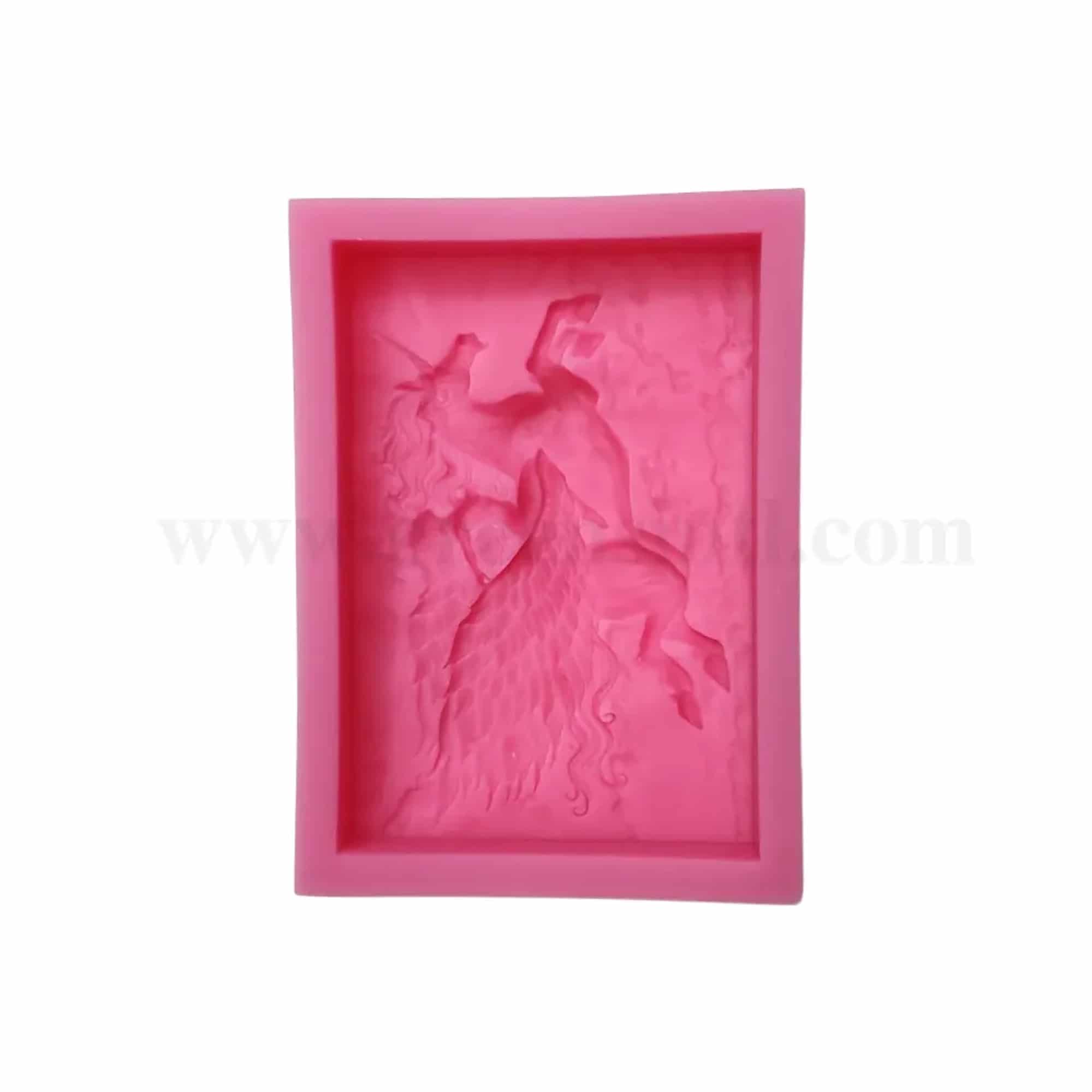 GREENS CHOICE Silicone Mould Unikorn 85 x 62 x 24 mm