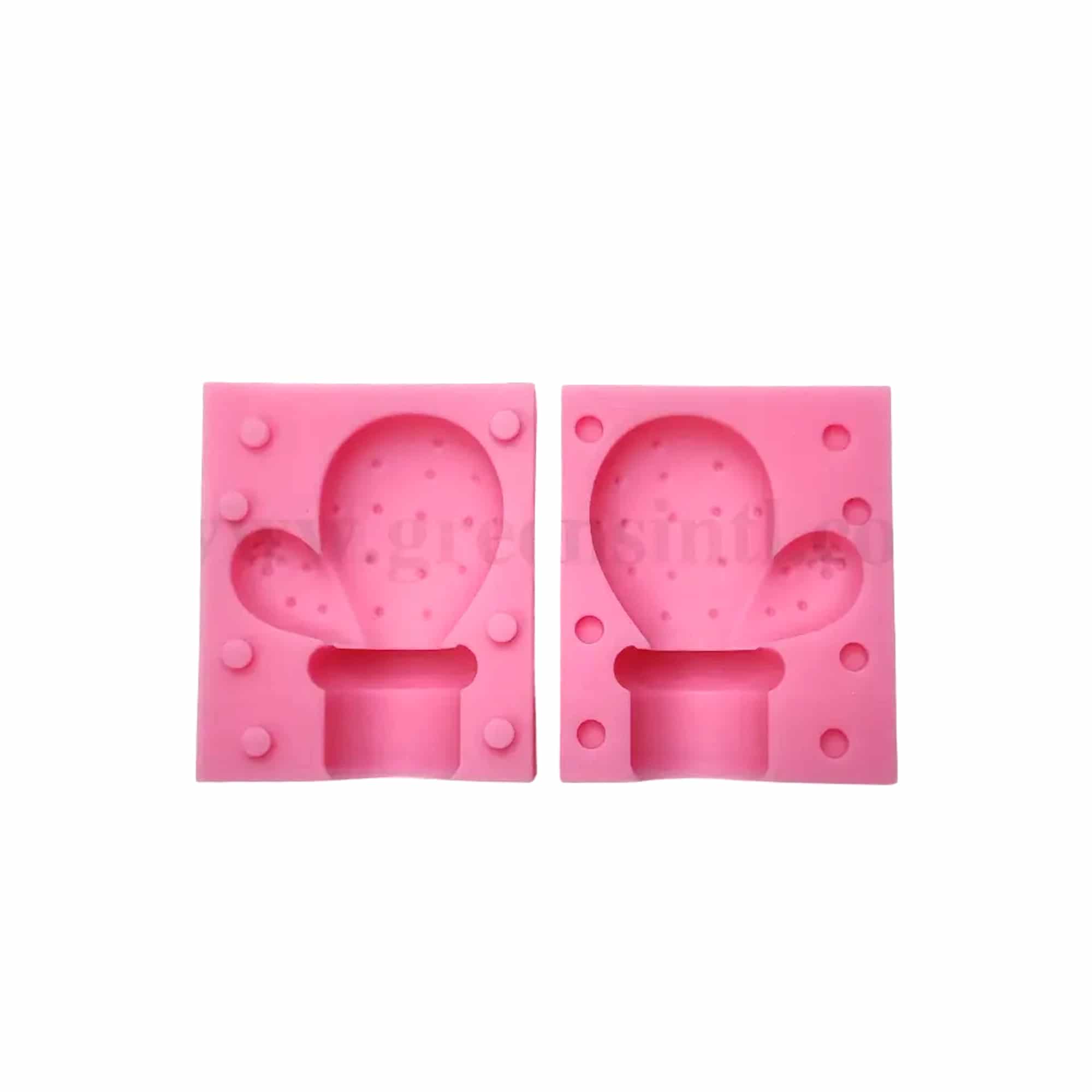 GREENS CHOICE Silicone Mould Cactus 71 x 59 x 41 mm
