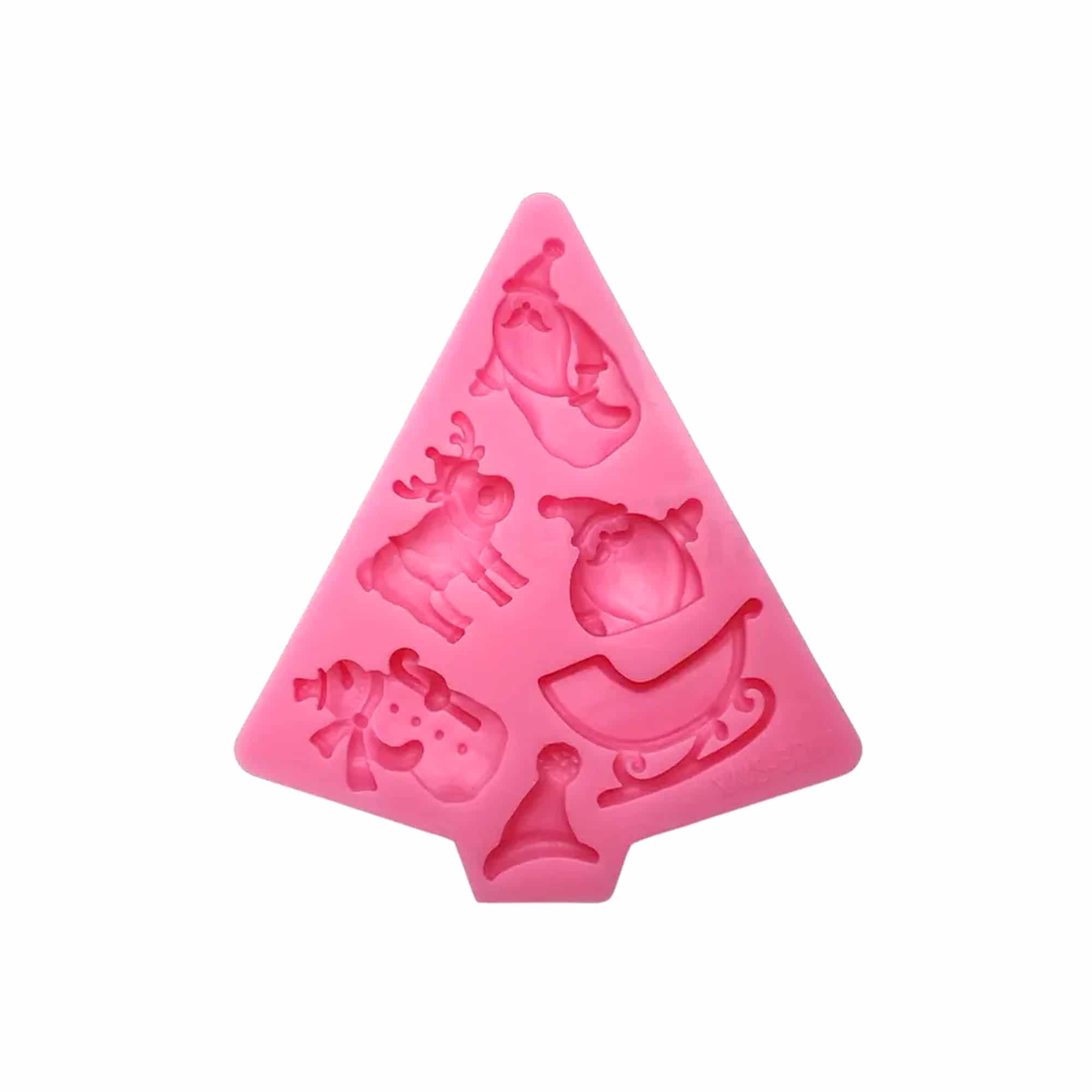 GREENS CHOICE Silicone Mould Christmas Theme 125 x 110 x 13 mm