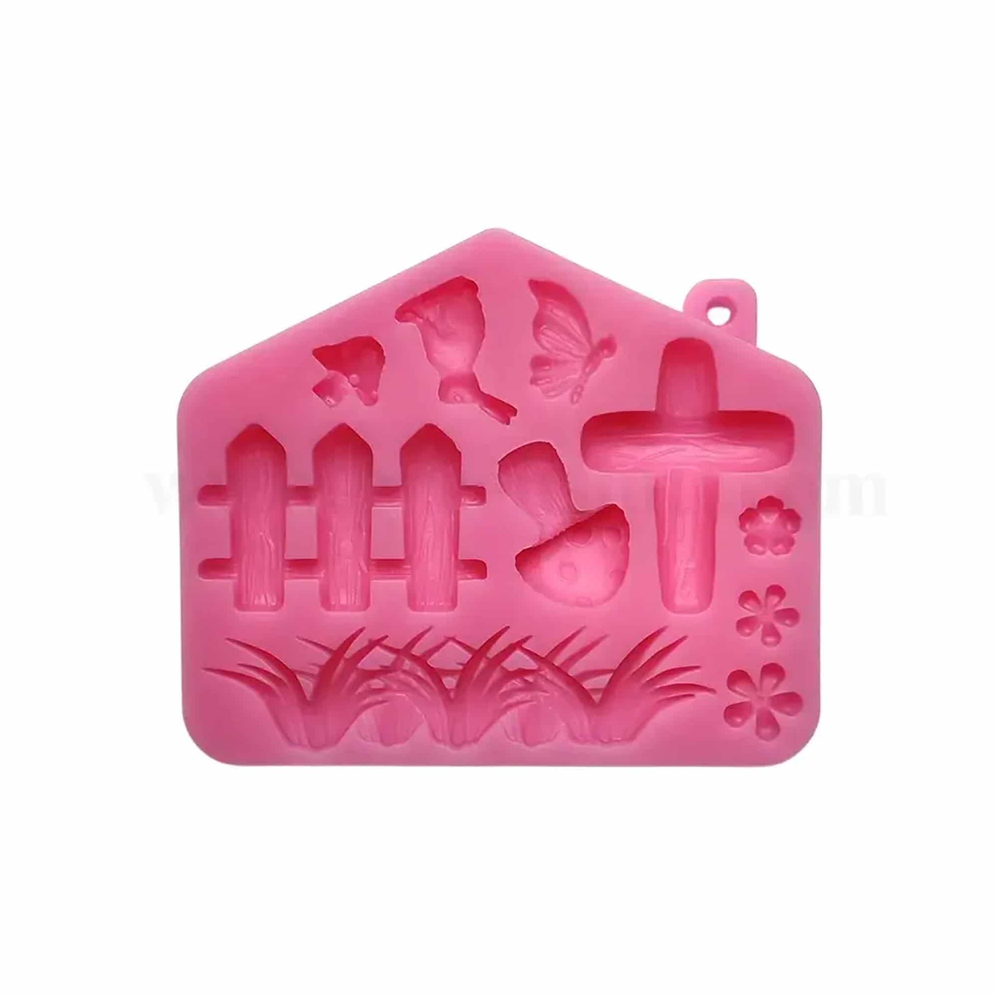GREENS CHOICE Silicone Mould Field Theme 106 x 88 x 11 mm