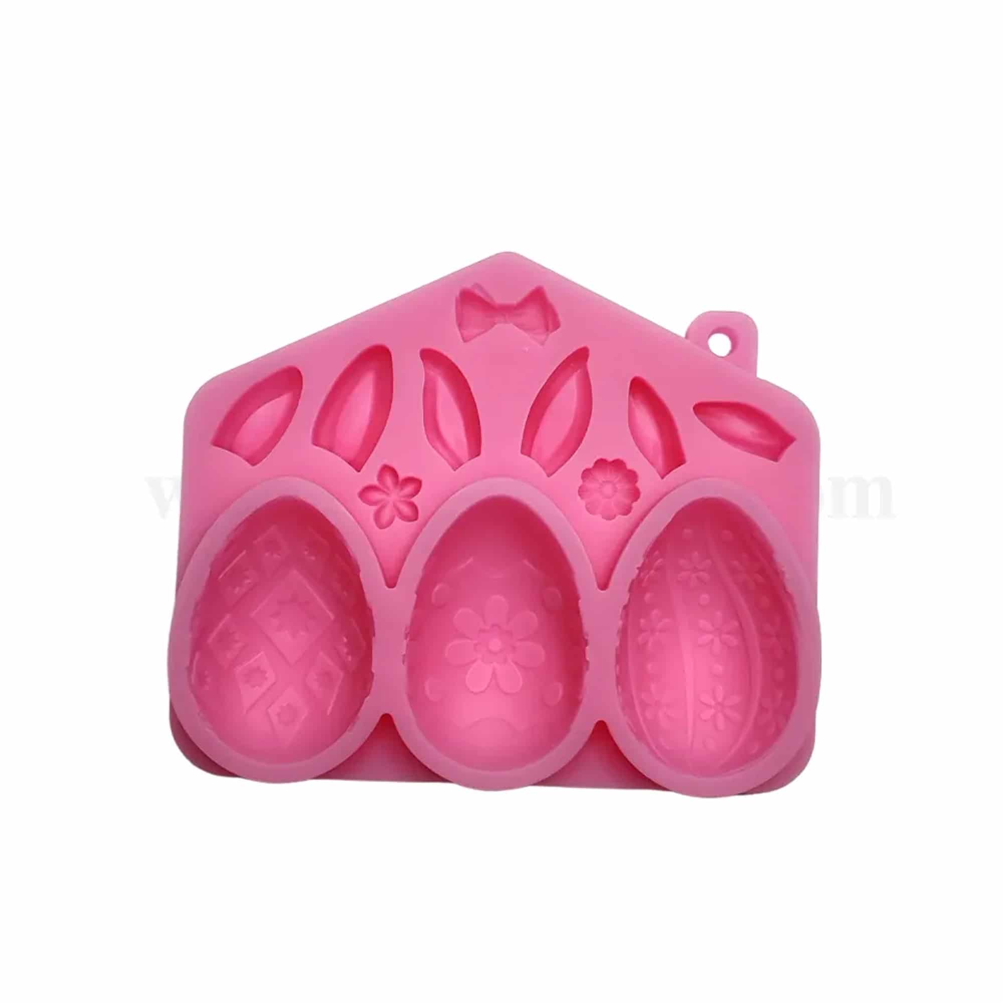 GREENS CHOICE Silicone Mould Easter Eggs 105 x 87 x 18 mm