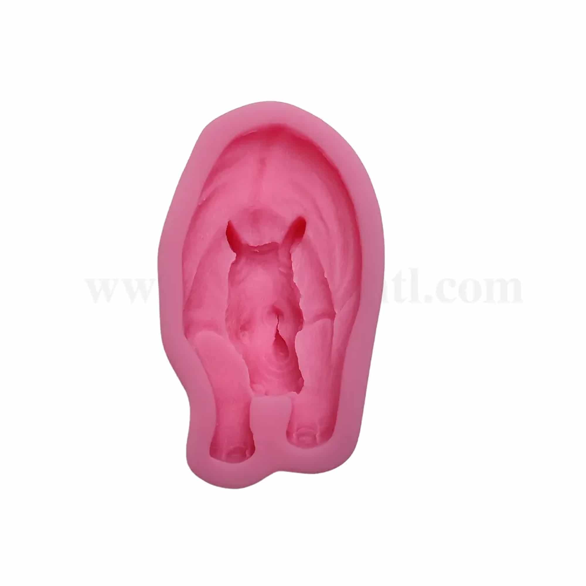 GREENS CHOICE Silicone Mould Rhino 55 x 92 x 26 mm