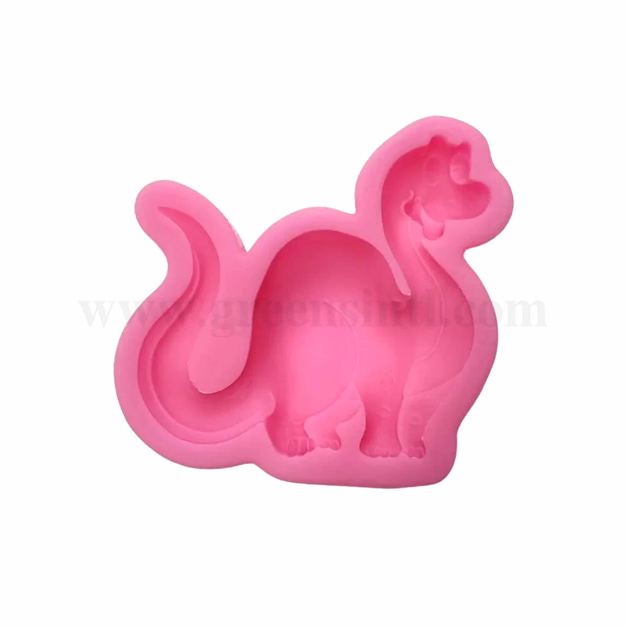 GREENS CHOICE Silicone Mould Dinosaur 71 x 68 x 11 mm