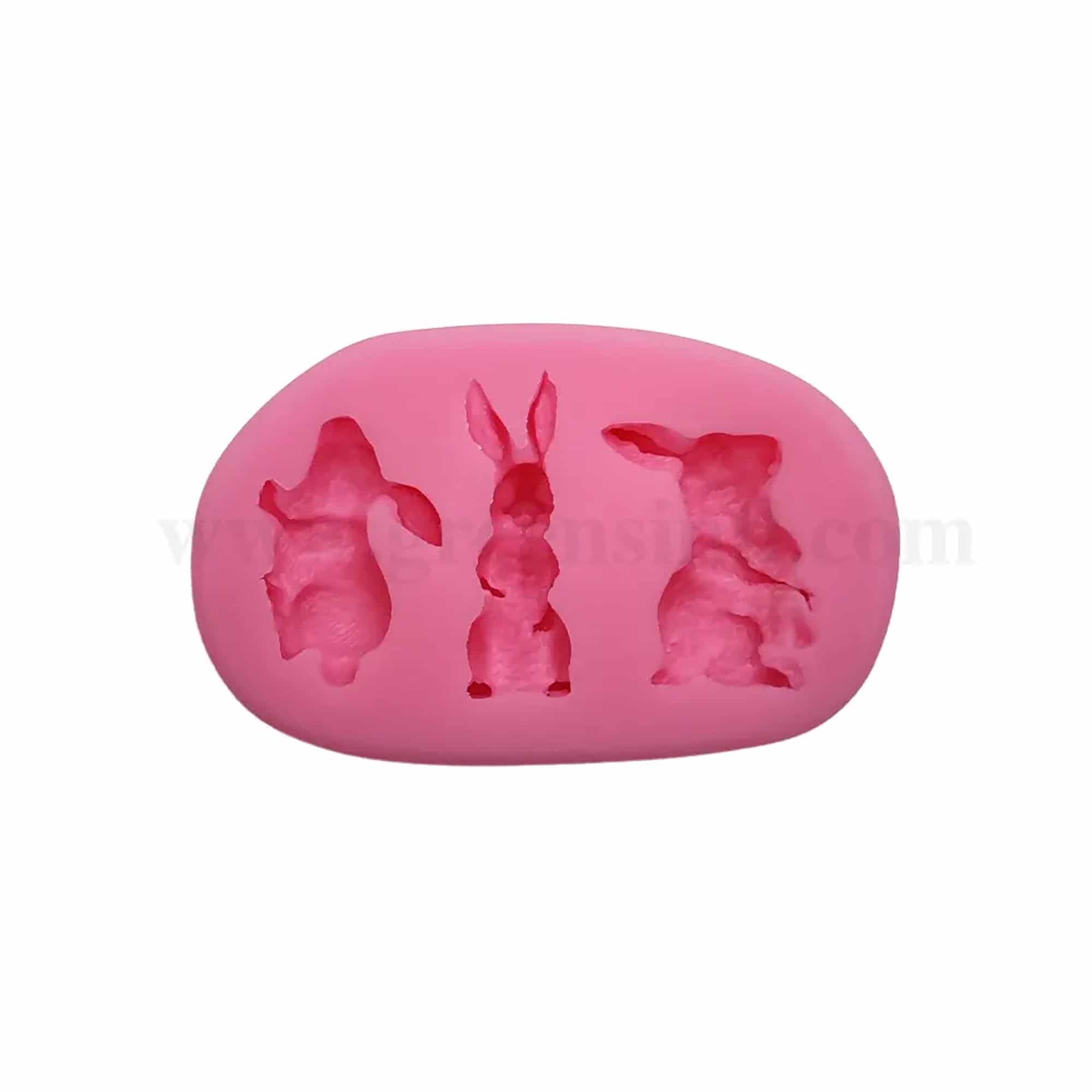 GREENS CHOICE Silicone Mould Rabbit 82 x 50 x 14 mm