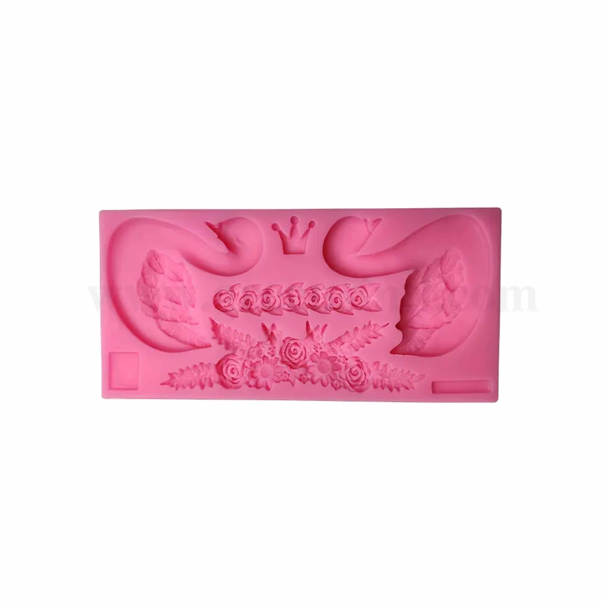 GREENS CHOICE Silicone Mould Swans 213 x 103 x 14 mm