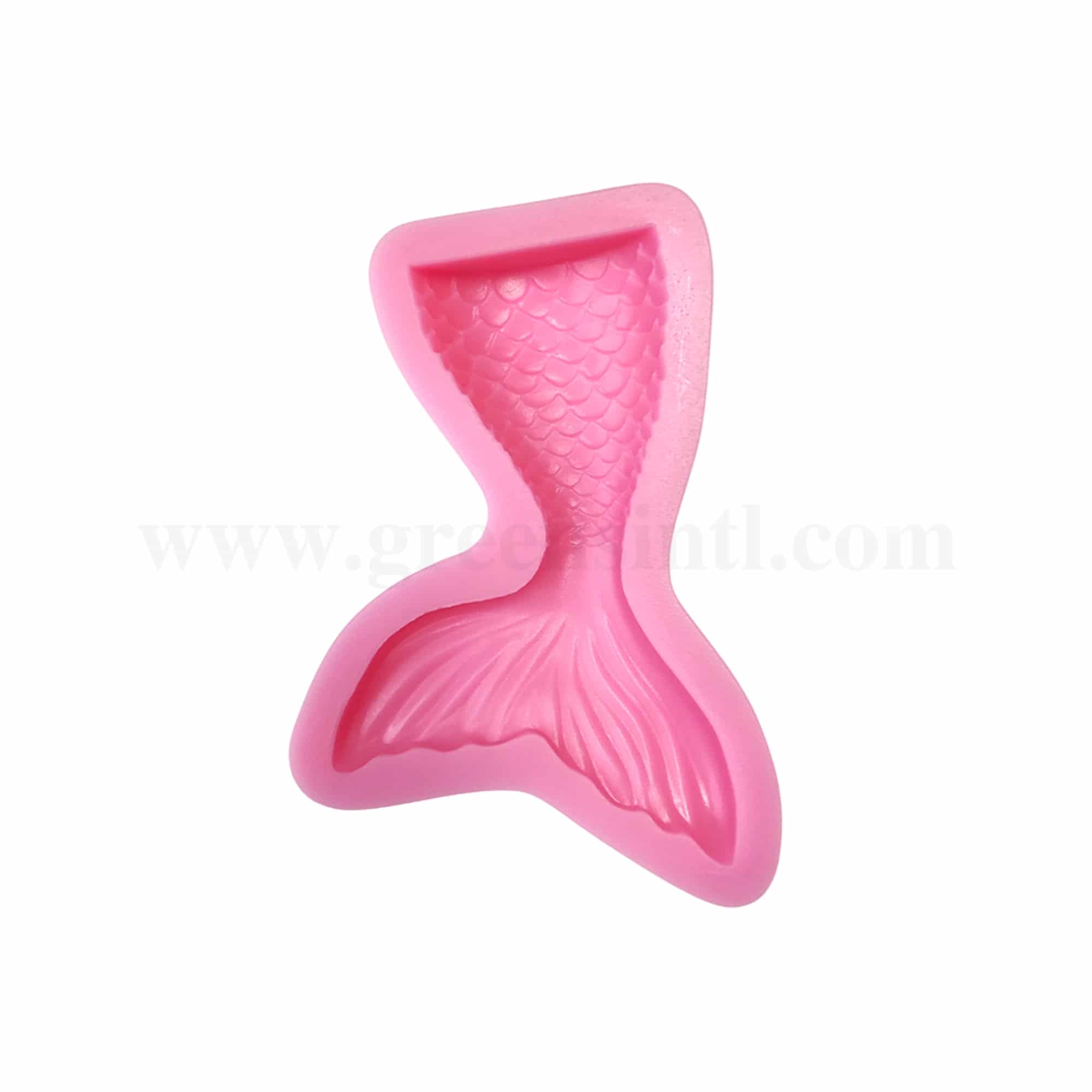 GREENS CHOICE Silicone Mould Mermaid Tail  118 x 80 x 18 mm