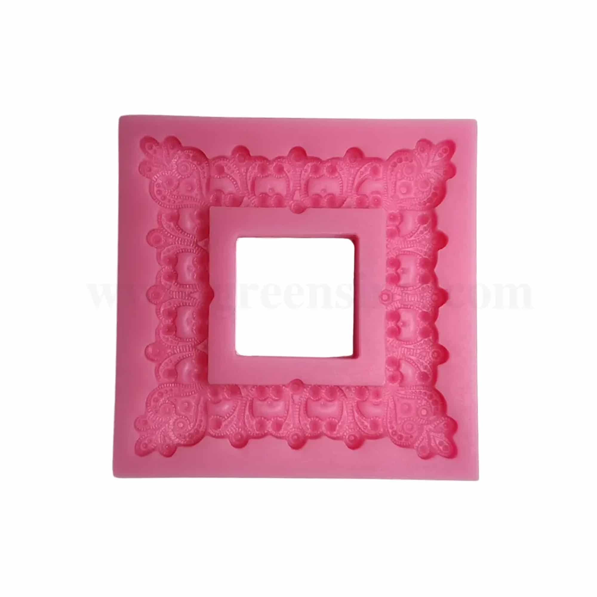 GREENS CHOICE Silicone Mould Frame 94 x 94 x 10 mm