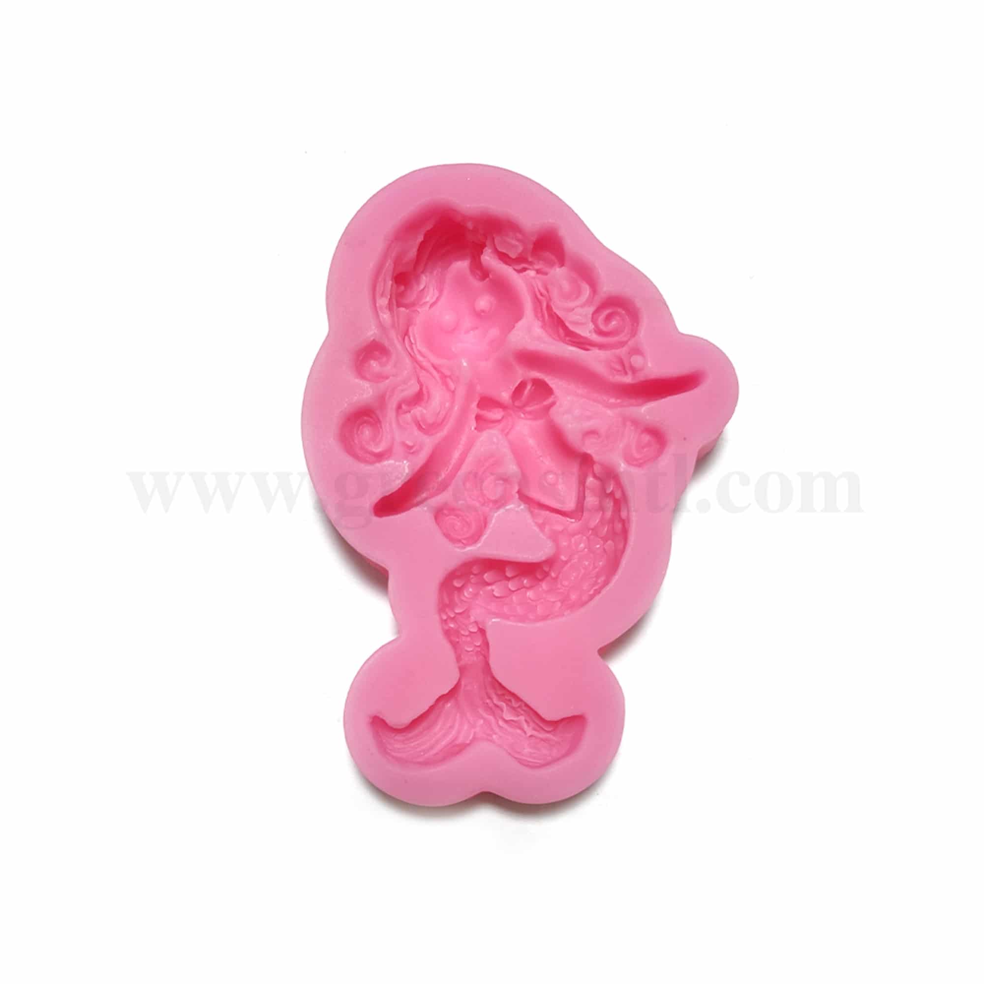 GREENS CHOICE Silicone Mould Mermaid 85 x 65 mm