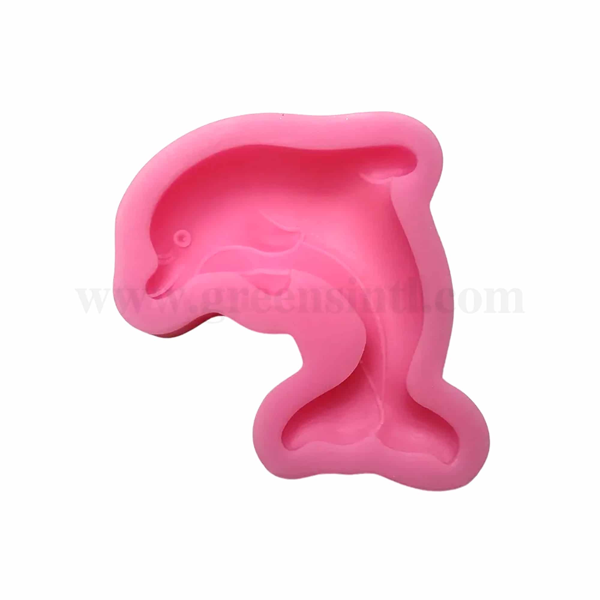 GREENS CHOICE Silicone Mould Dolphin 74 x 59 x 13 mm