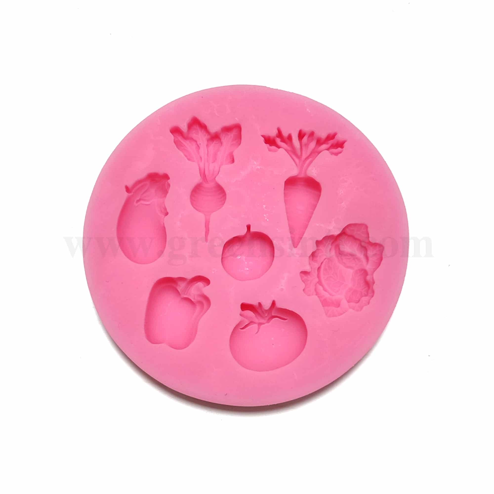 GREENS CHOICE Silicone Mould Vegetables 81 x 9 mm