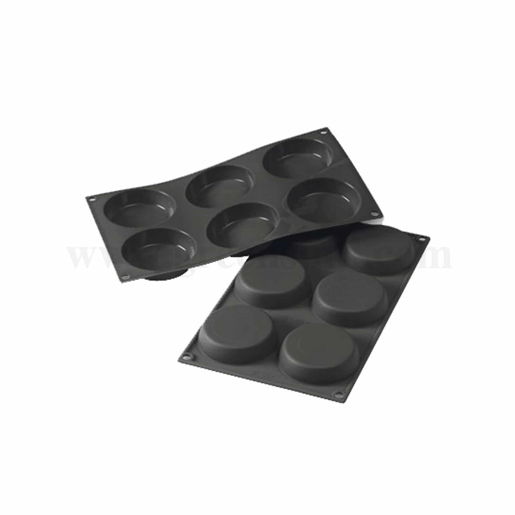 MARTELLATO Food-grade Silicone Mould Flan D 80 x h 18 mm