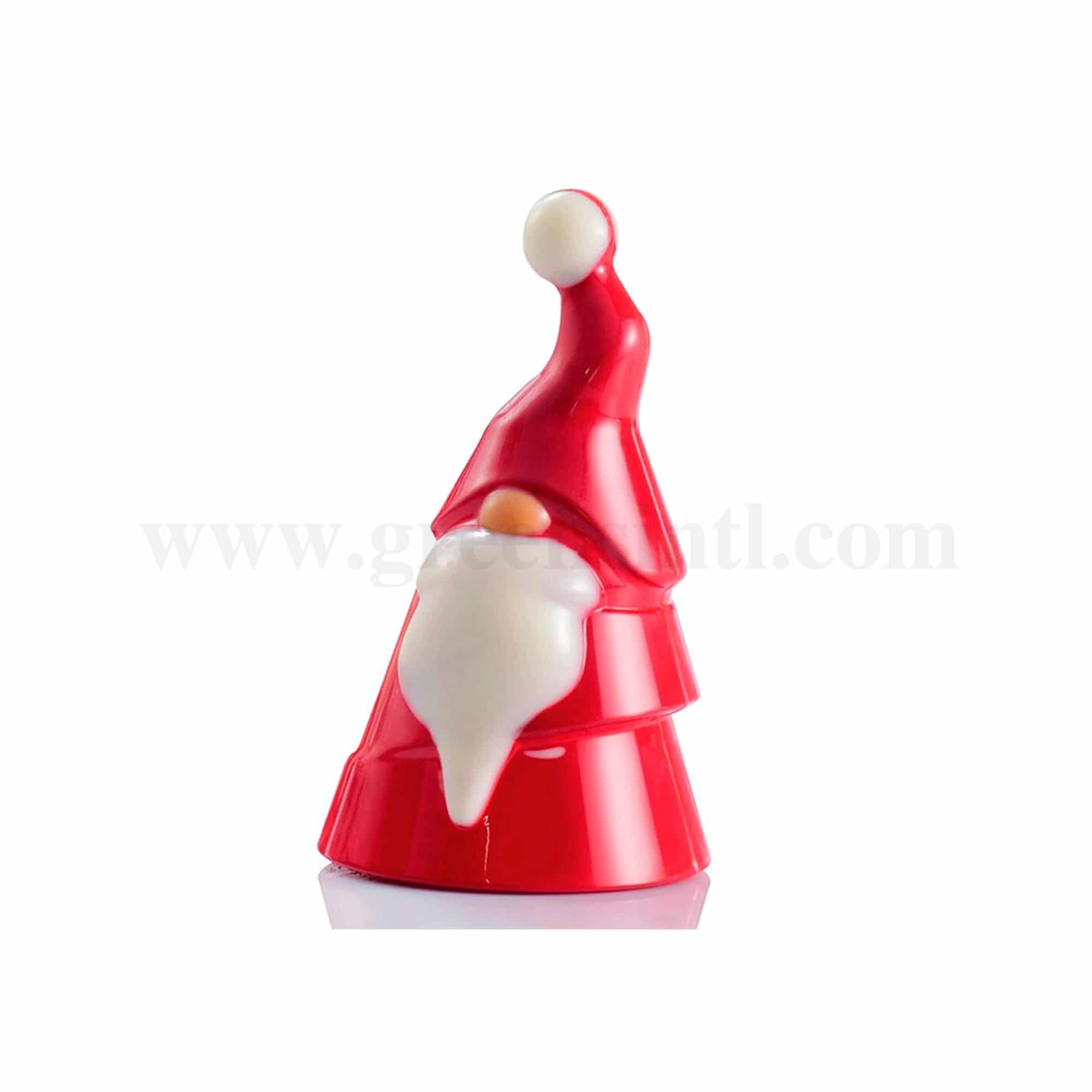 MARTELLATO Polycarbonate Chocolate Mould Santa D 70 x h 120 mm