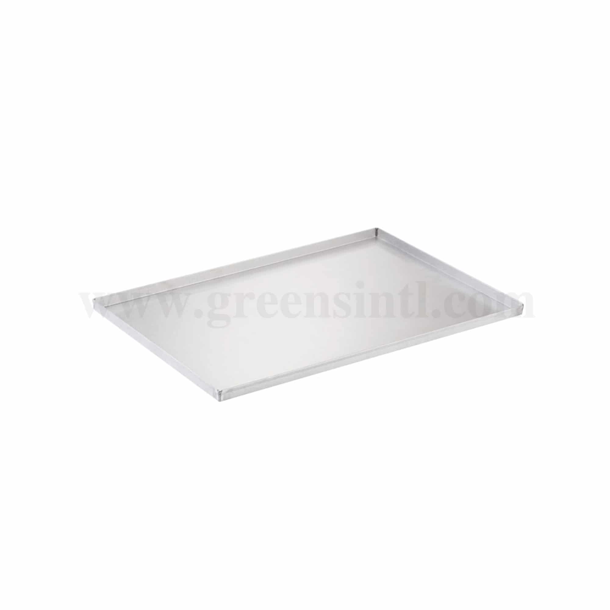 MARTELLATO Aluminium Pan with 4 edges 600 x 400 x h 20 mm-90°