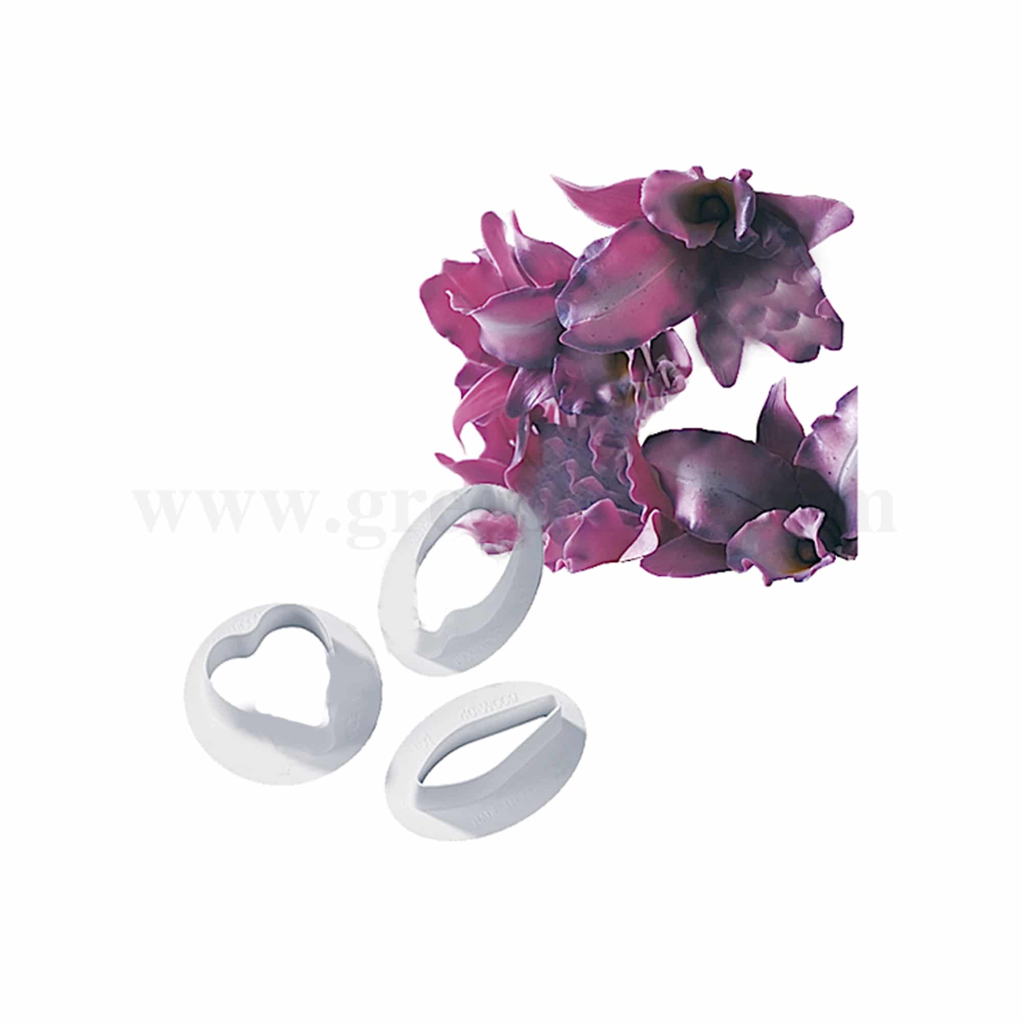 MARTELLATO Flower Cutter Small Orchid Kit-3 Pcs