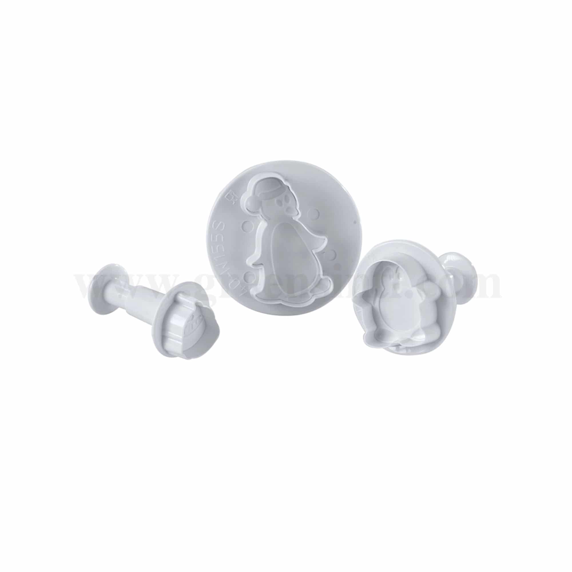 MARTELLATO Plunger Cutter Penguin Set of 3