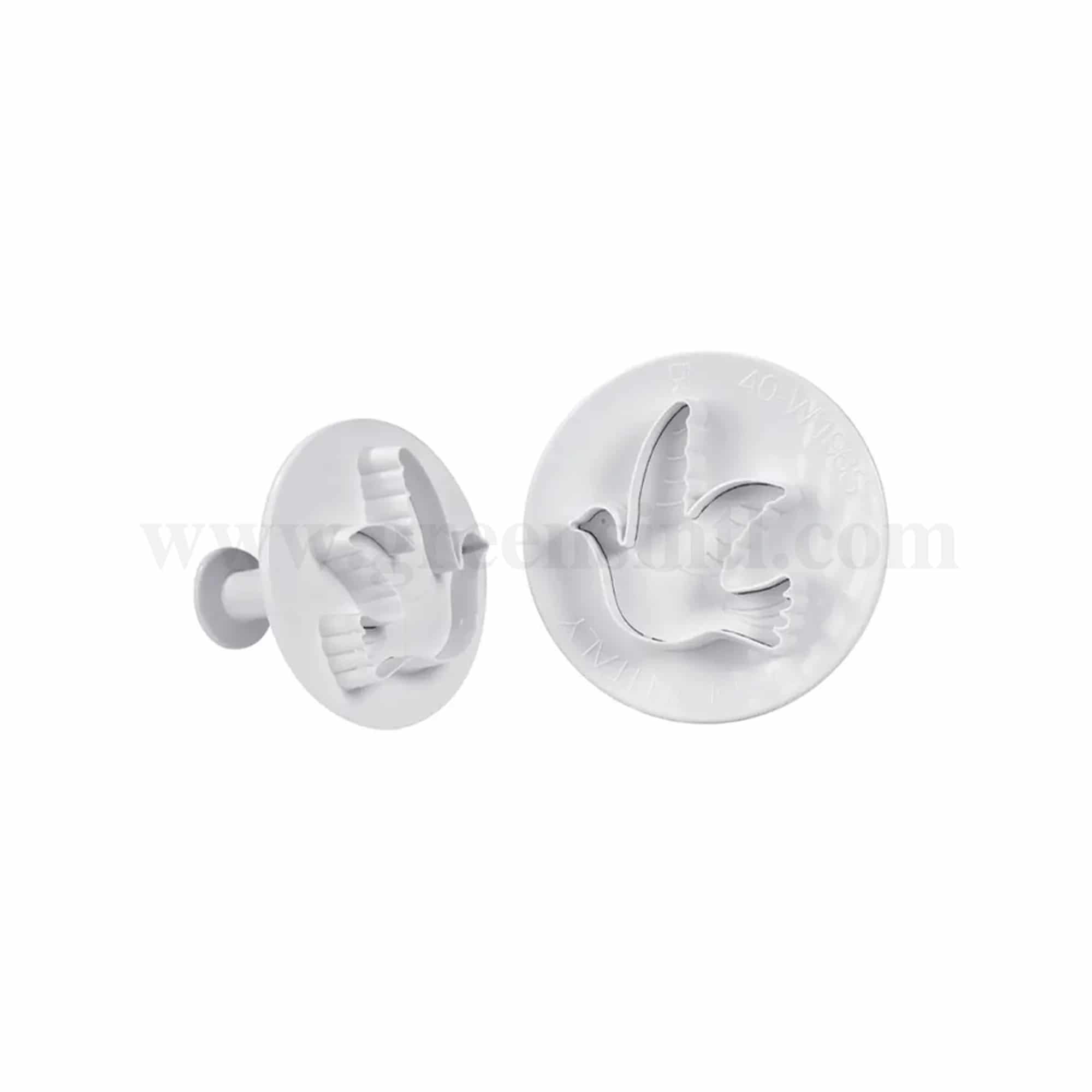 MARTELLATO Plunger Cutter Dove Set of 2 