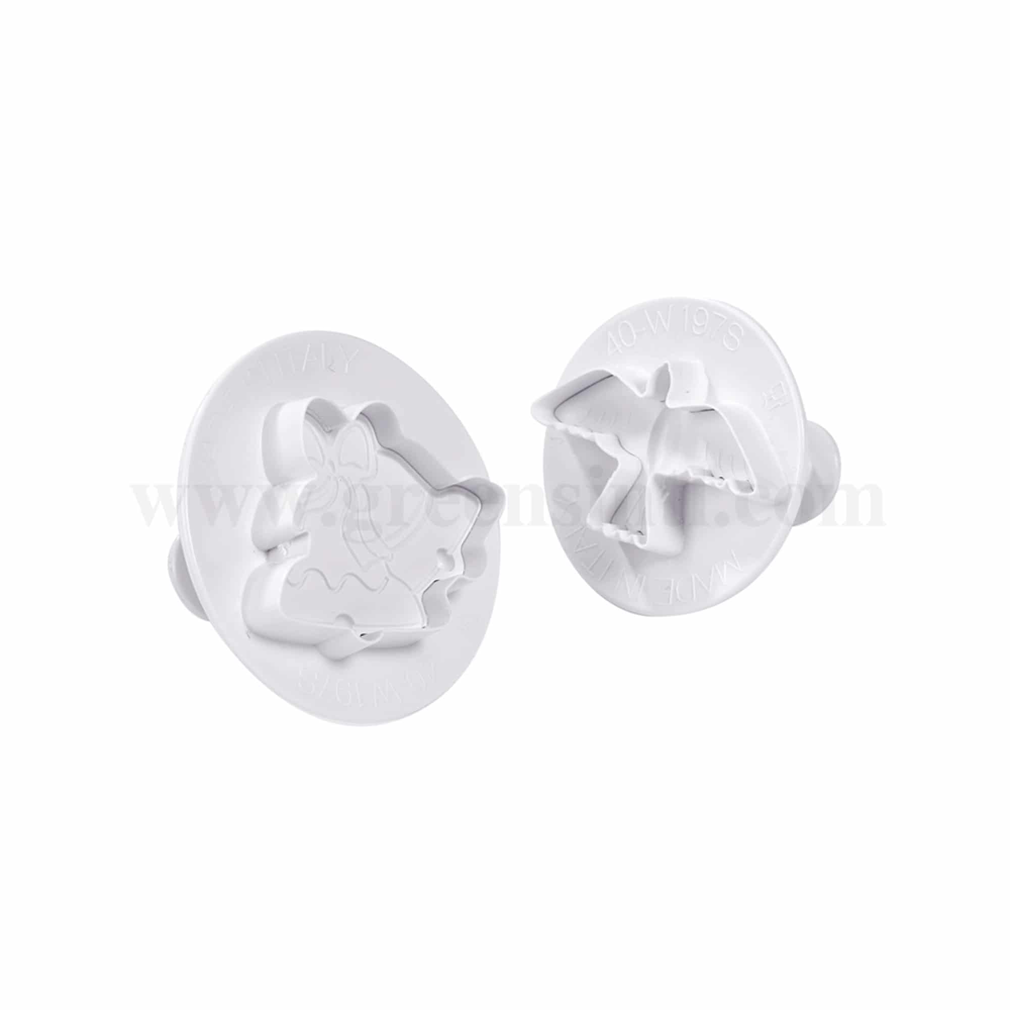 MARTELLATO Plunger Cutter Bells Set of 2