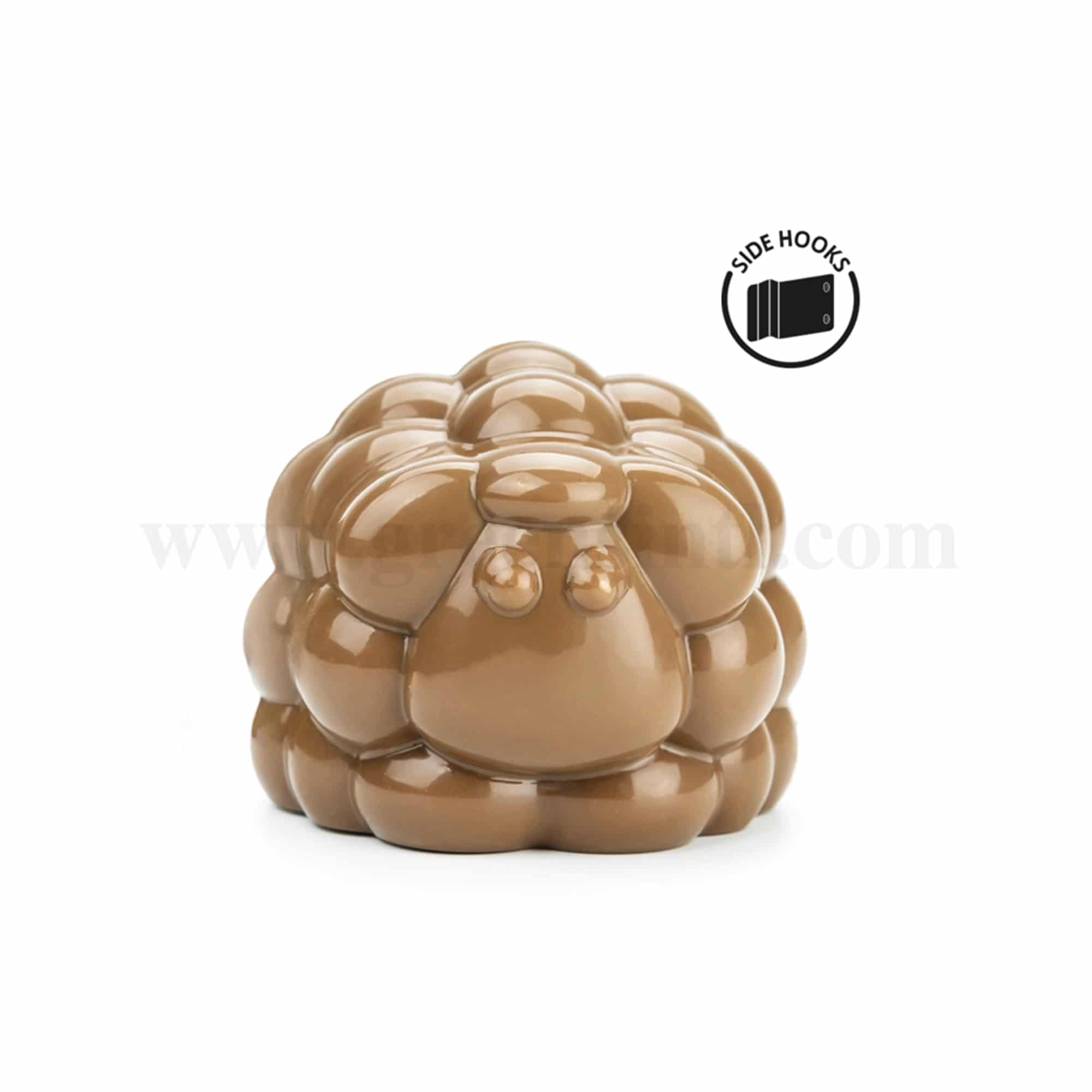 MARTELLATO Polycarbonate Chocolate Mould Fluffy 3D -75 x 81 x h 62.5 mm