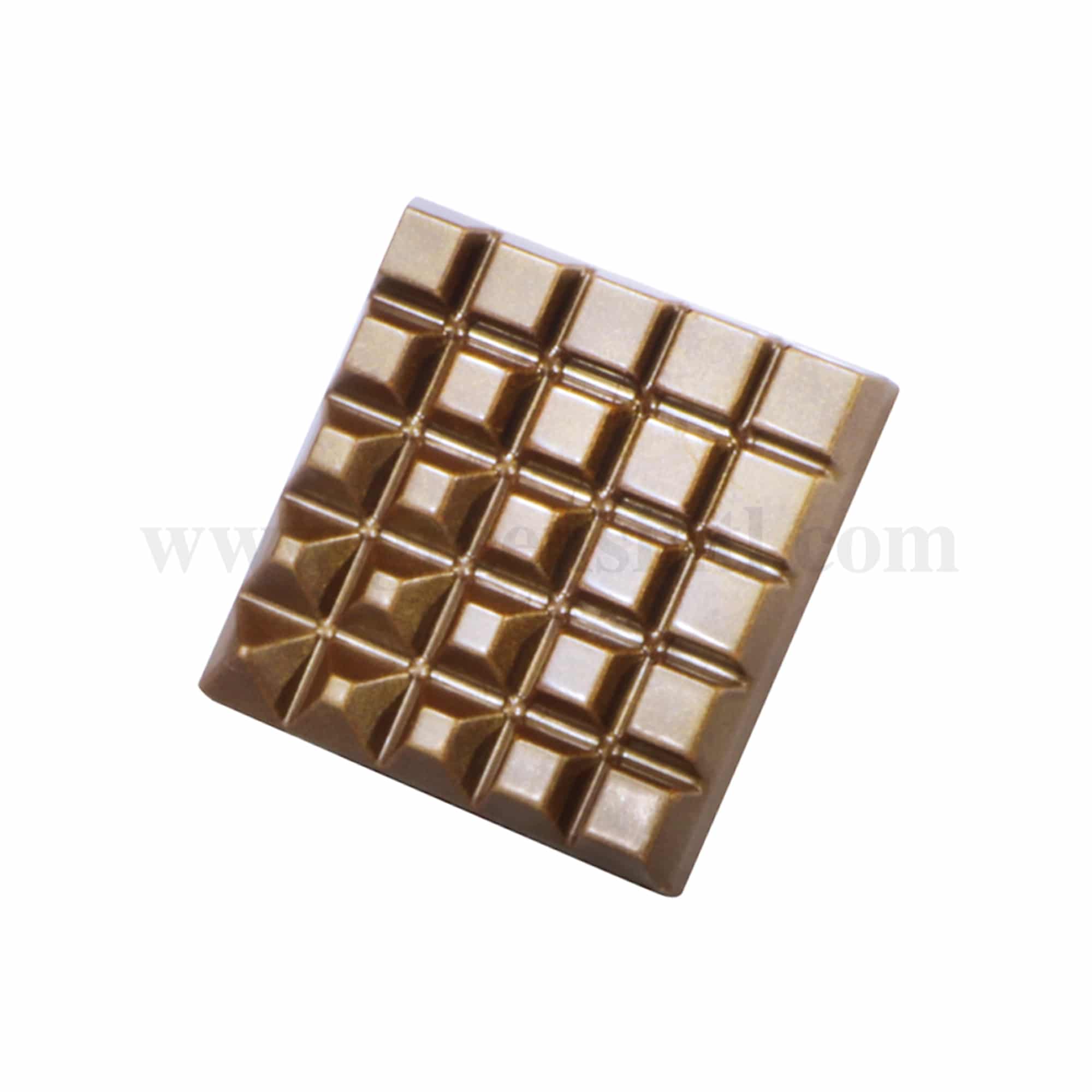 MARTELLATO Polycarbonate Chocolate Mould Square 70 x 70 x h 11 mm