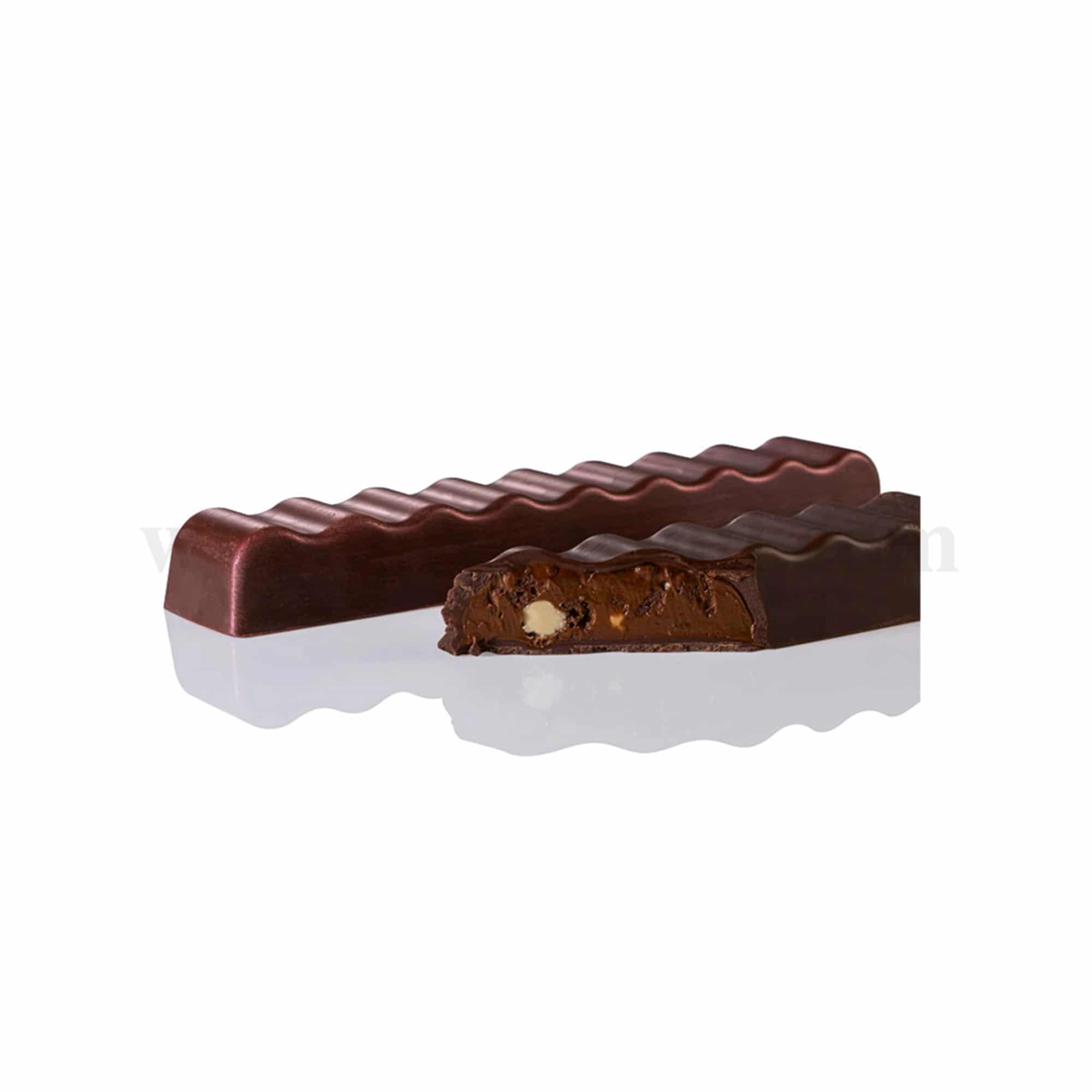 MARTELLATO Polycarbonate Chocolate Mould Chocolog - Wavy 