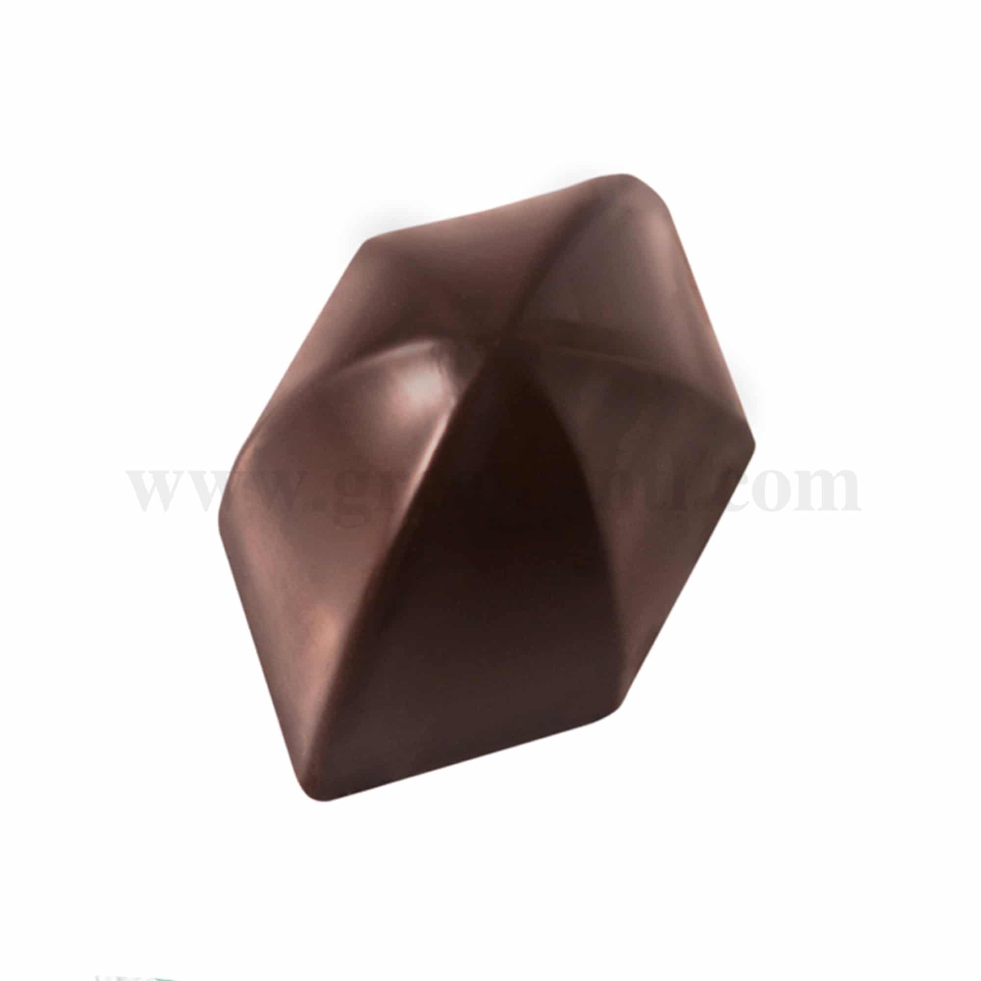 MARTELLATO Polycarbonate Chocolate Mould  Pod 40 x 24 x  h 19 mm