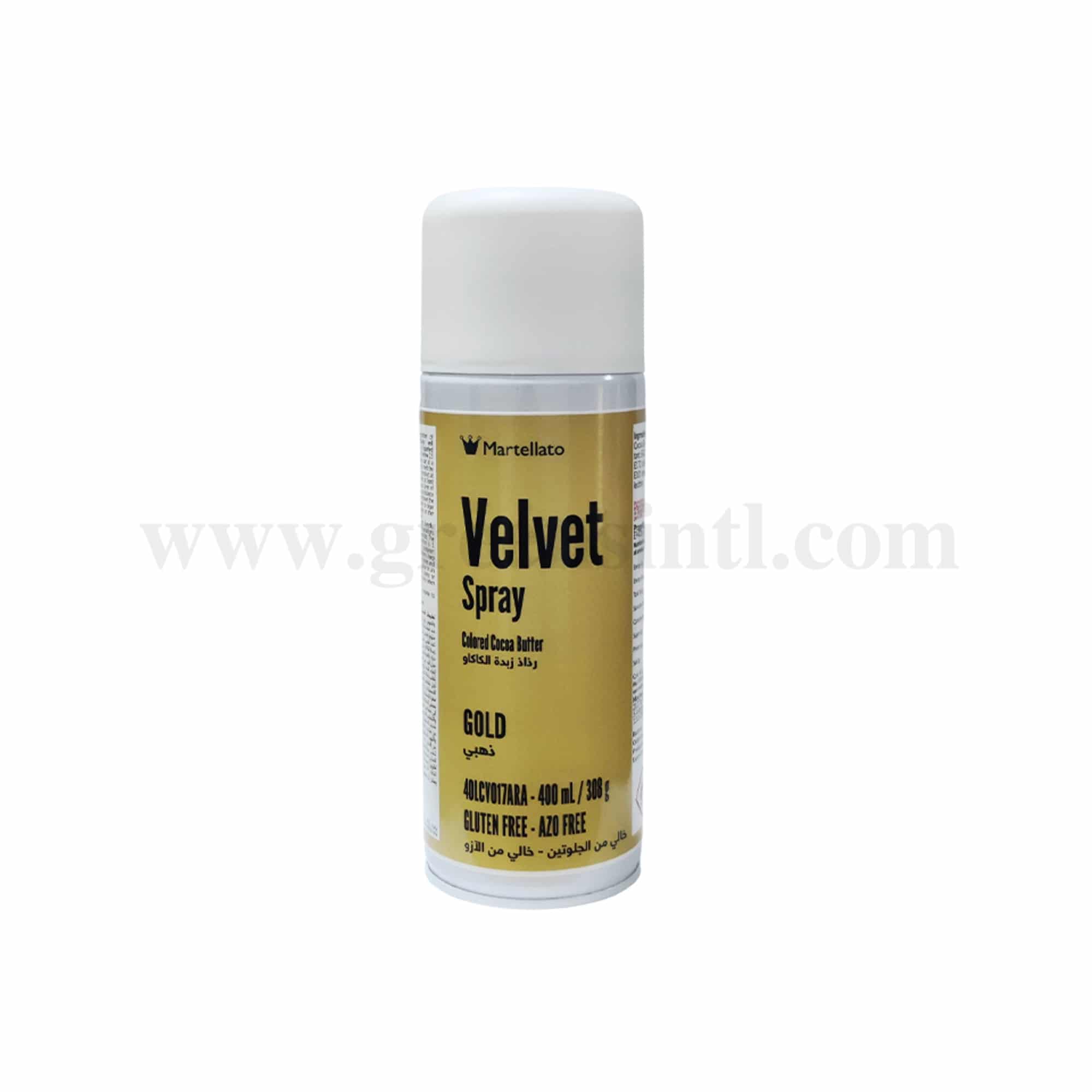MARTELLATO Velvet Spray Gold  400 ml / 308 g