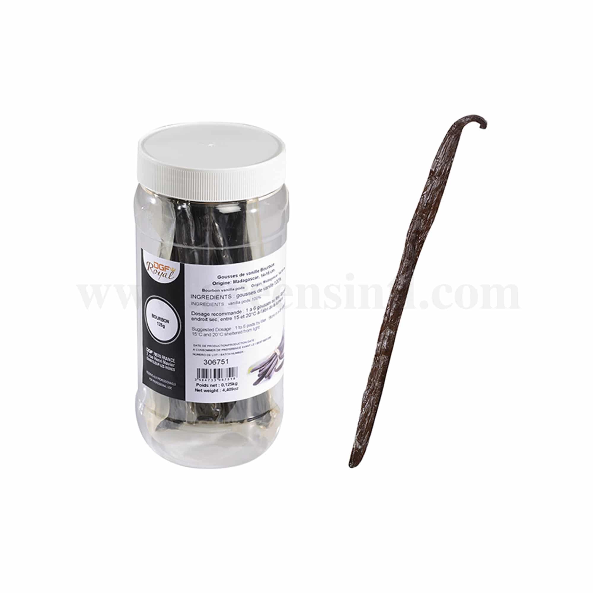 DGF Bouborn Vanilla Pods 125g