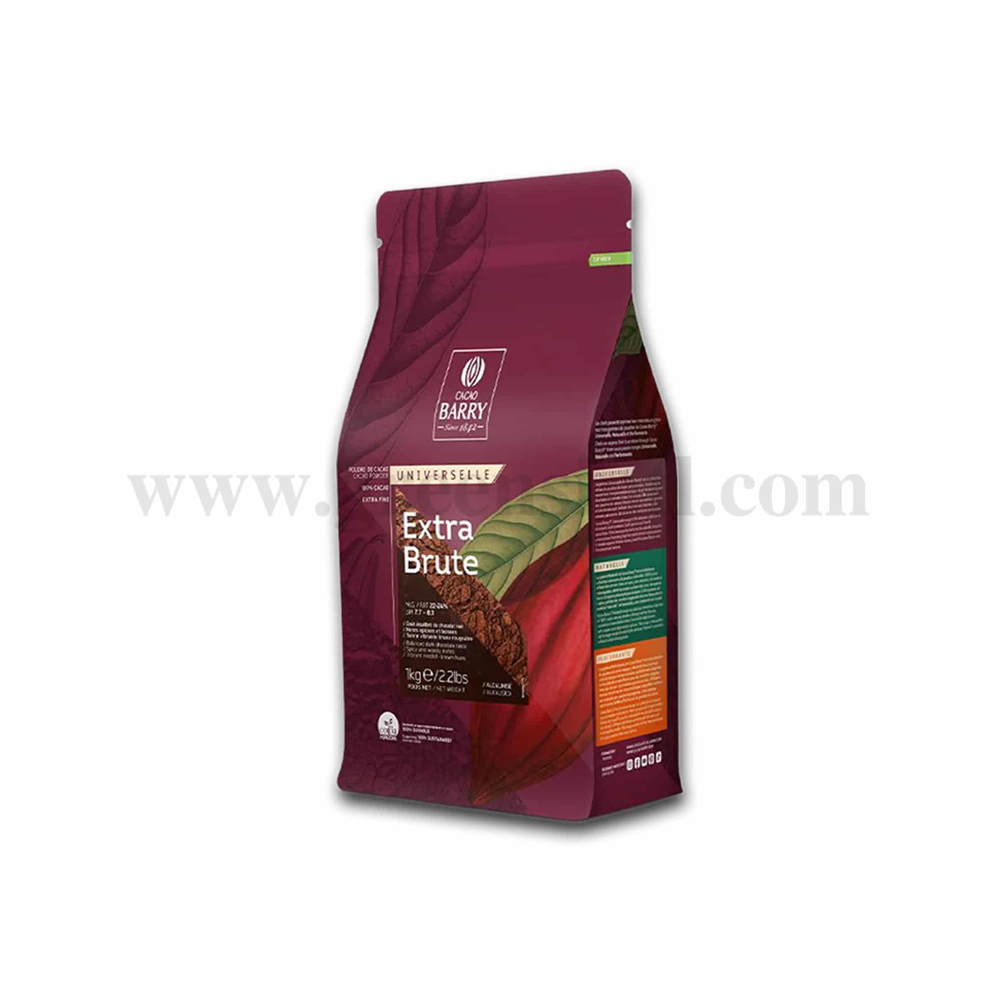 CACAO BARRY Cocoa Powder-Extra  Brute 1 Kg