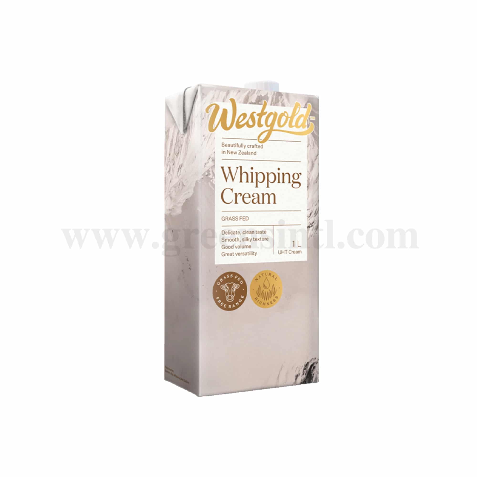 West Gold Whipping Cream (UHT) 1 L