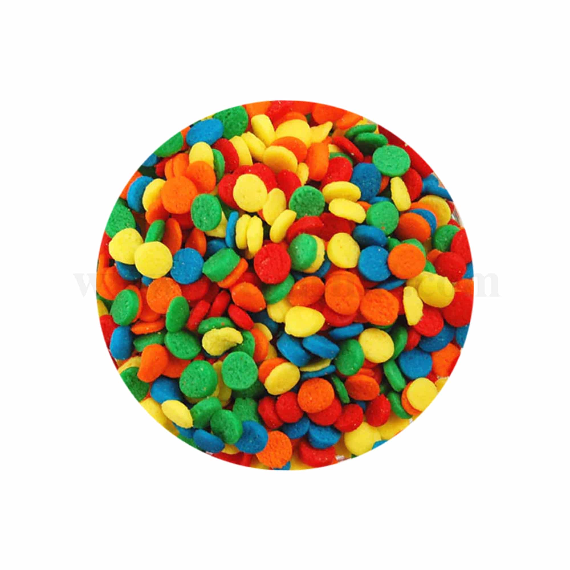 GREENS Rainbow Colored Sprinkles Sequin Shapes 300 g